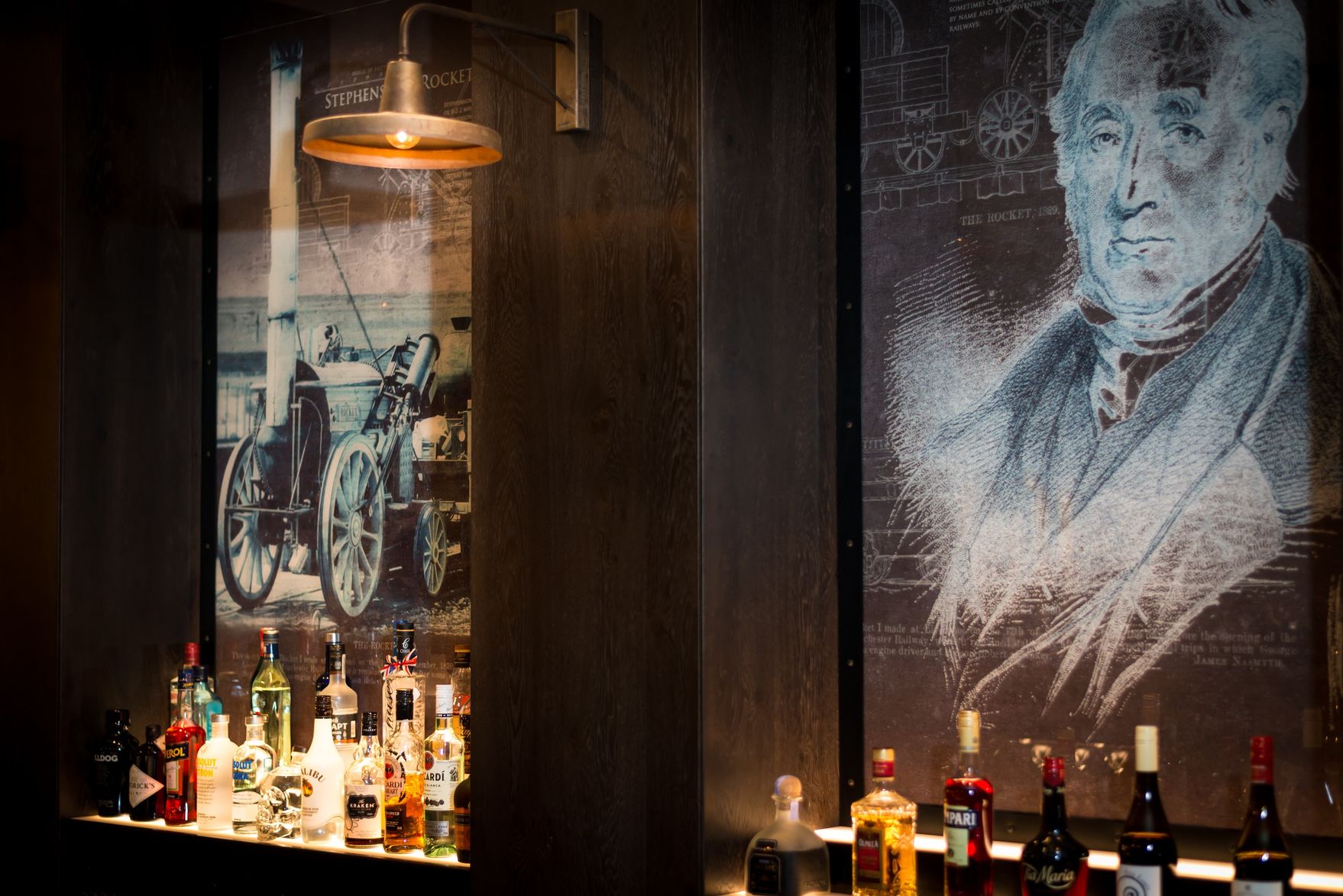 Hotel Newcastle Motel One Nahaufnahme Bar