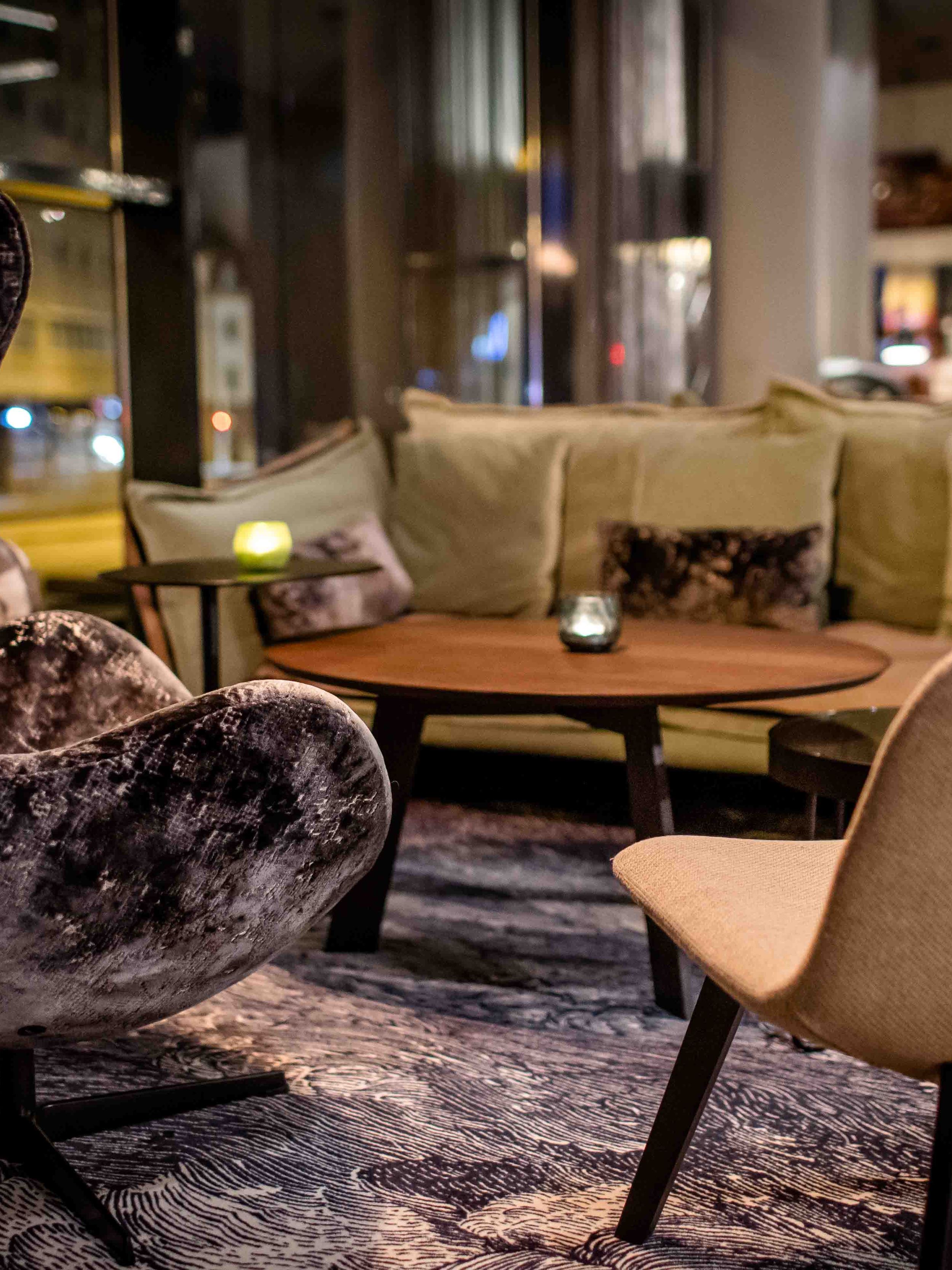 designhotel Nuremberg City Motel One lounge armchair and sofa