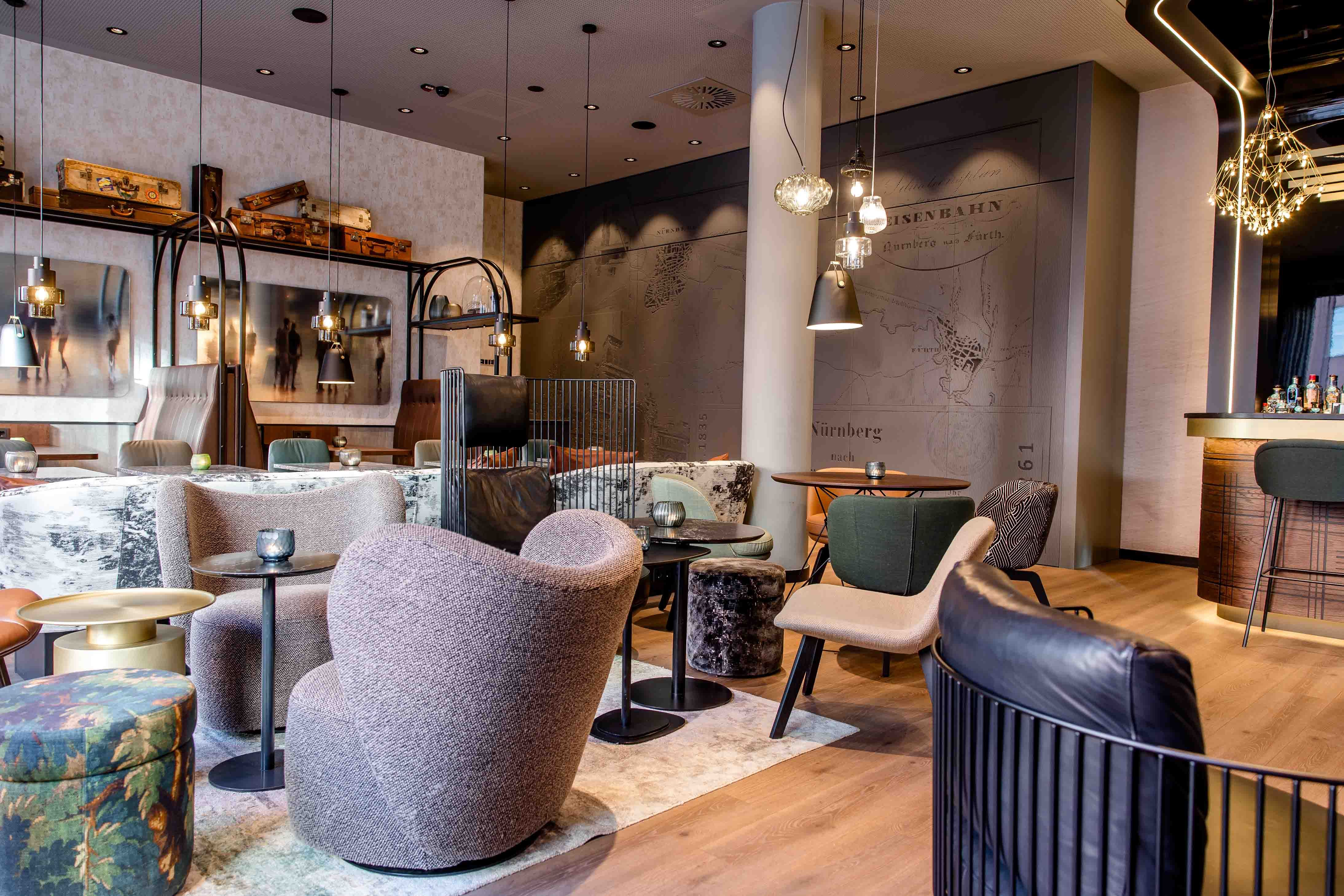 Designhotel Nürnberg City Motel One Lounge und Bar