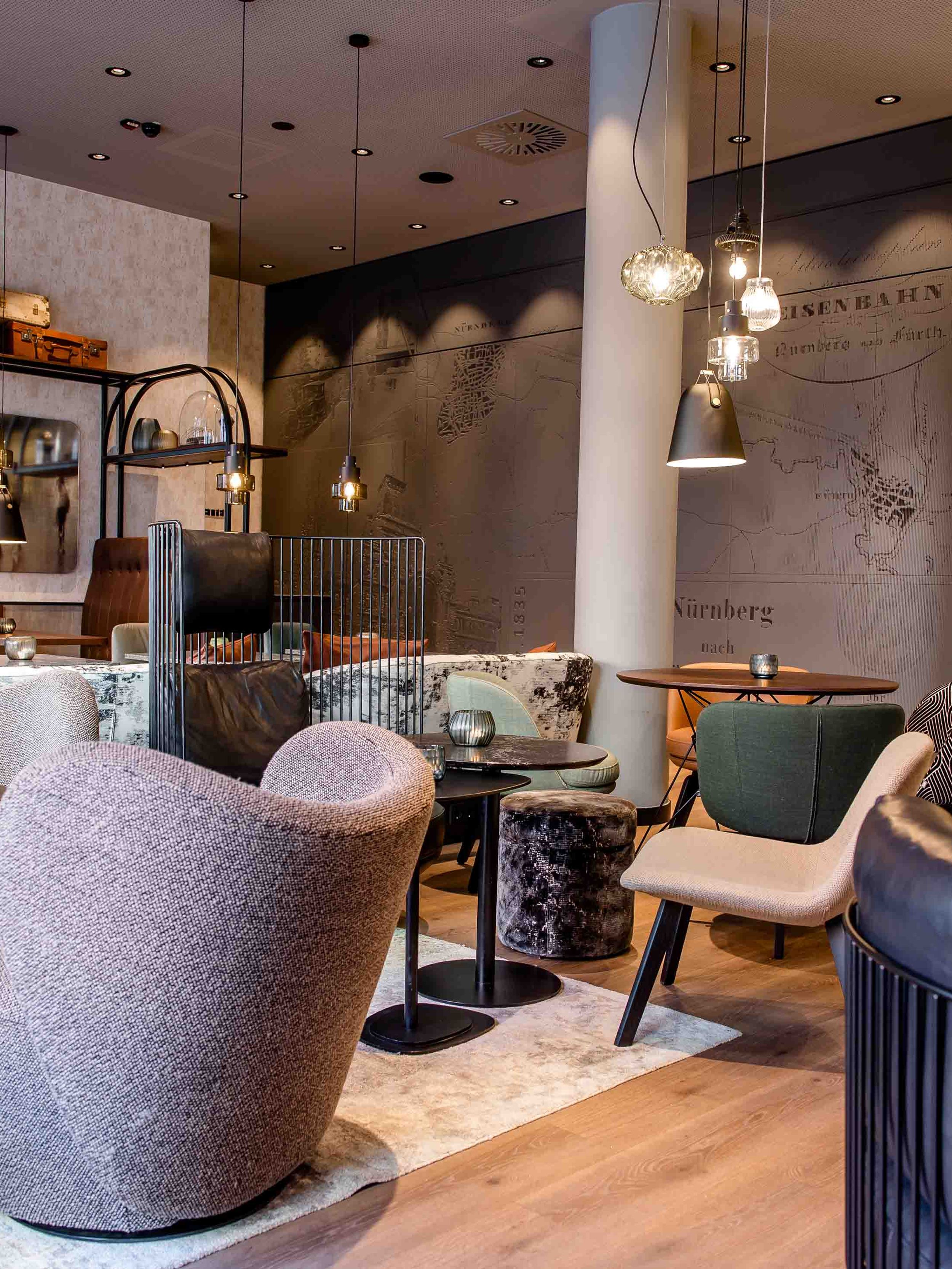 designhotel Nuremberg City Motel One lounge and bar
