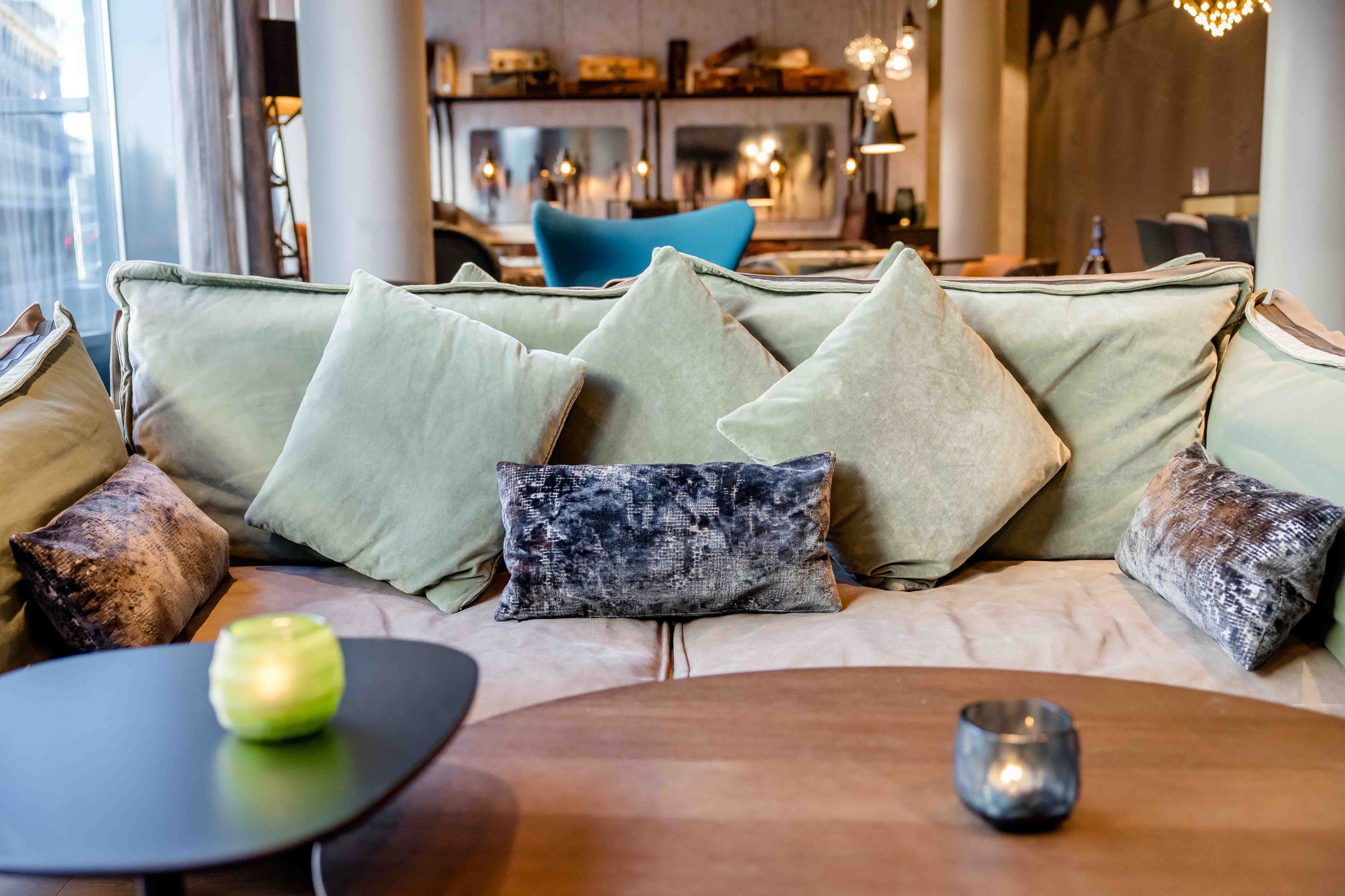 Designhotel Nürnberg City Motel One Nahaufnahme Couch