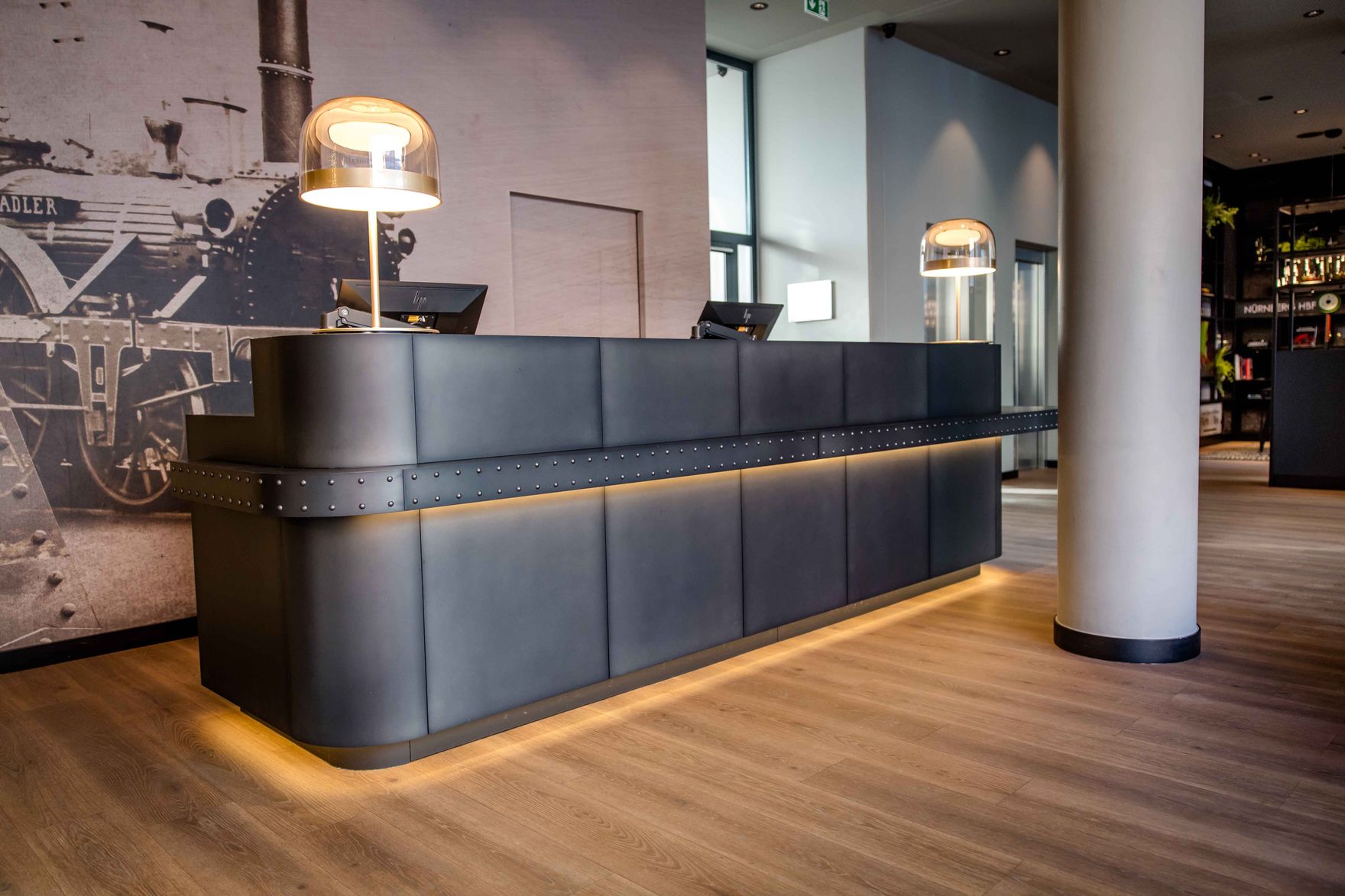 Designhotel Nürnberg City Motel One Rezeption
