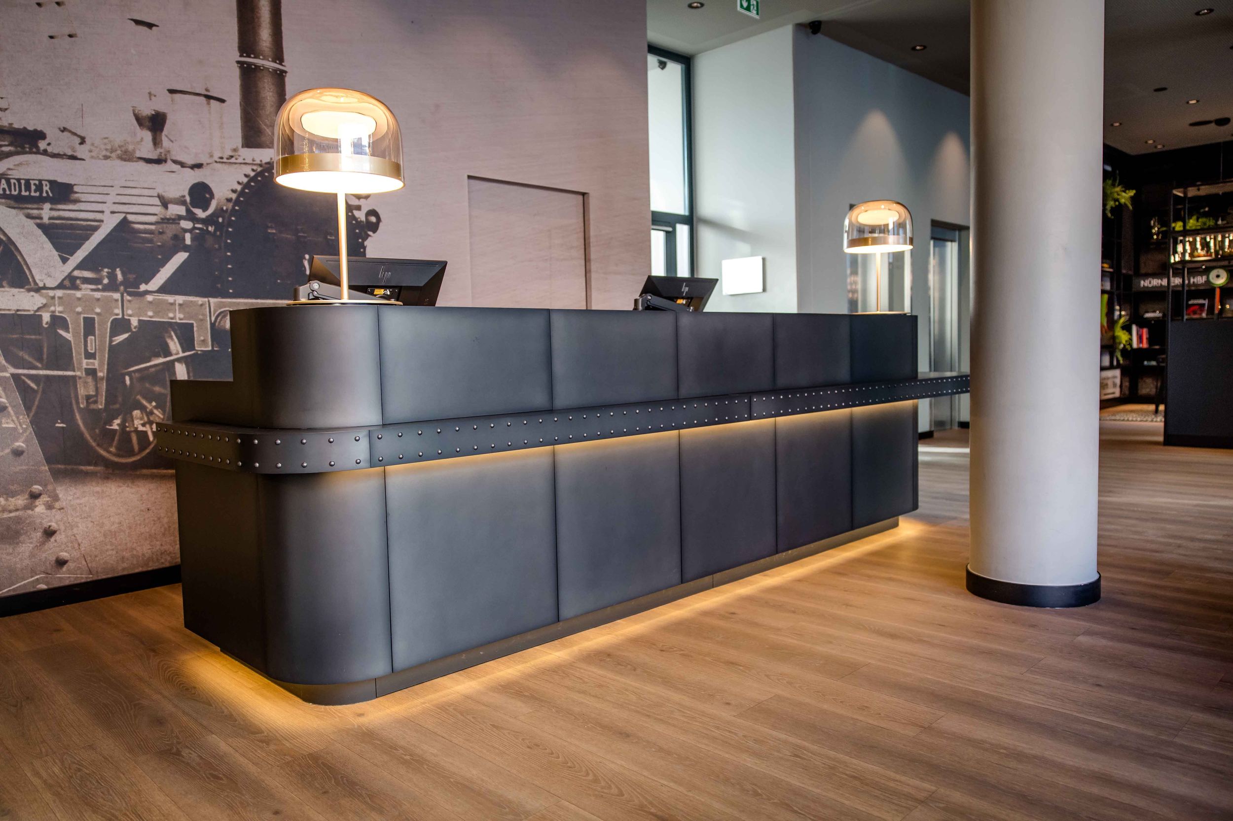 Designhotel Nürnberg City Motel One Rezeption