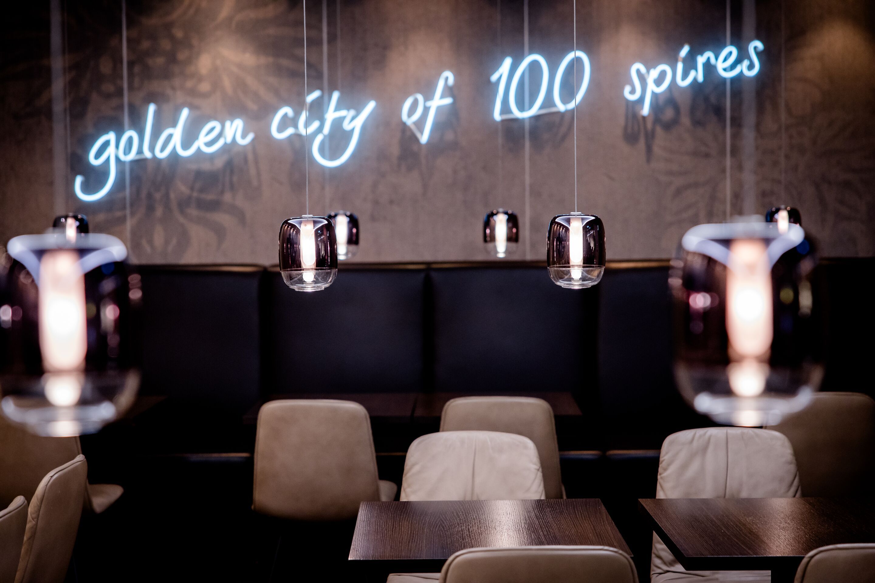 hotel Prague Florentinum Motel One seating area