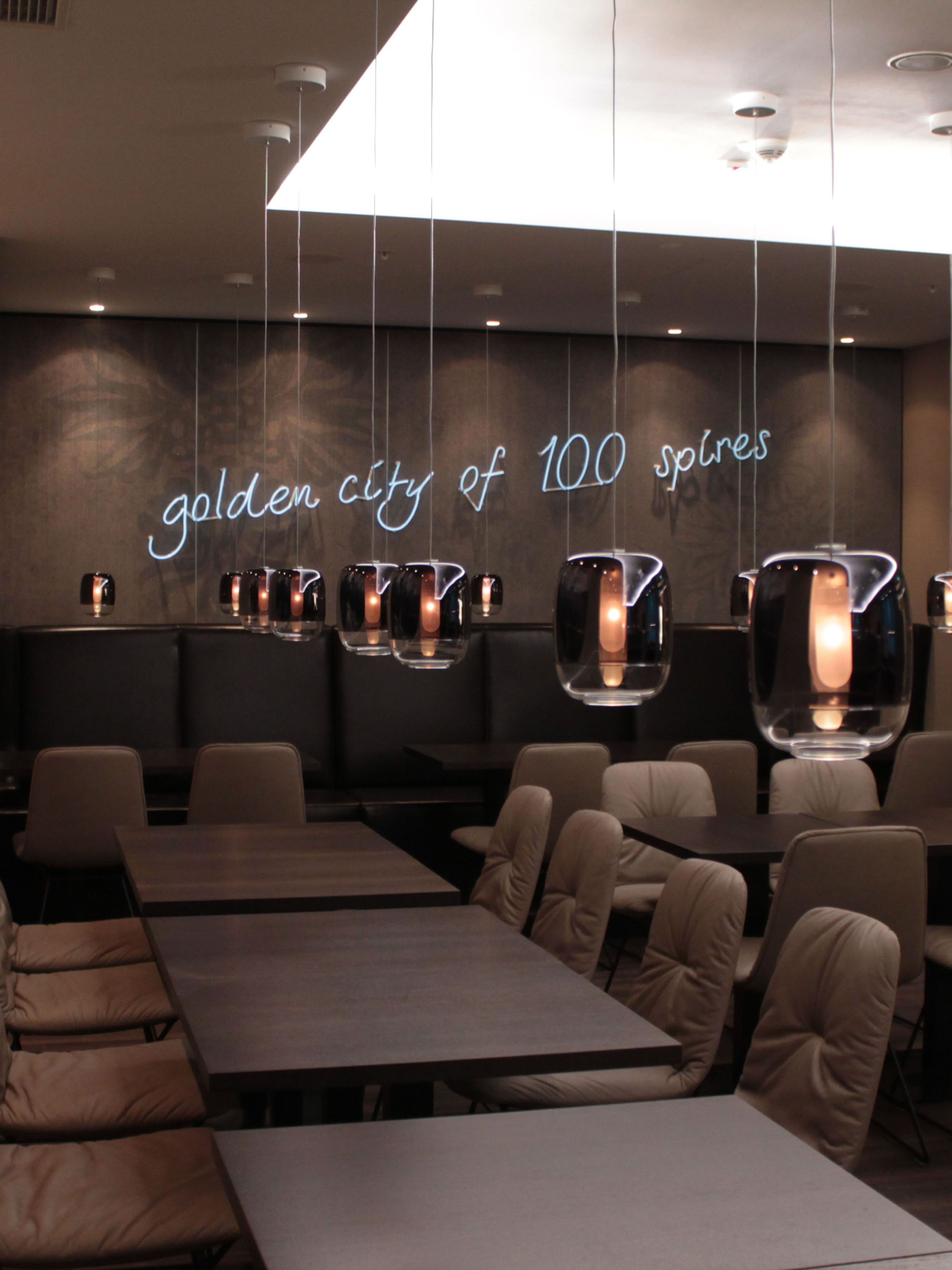 hotel Prague Florentinum Motel One breakfast area