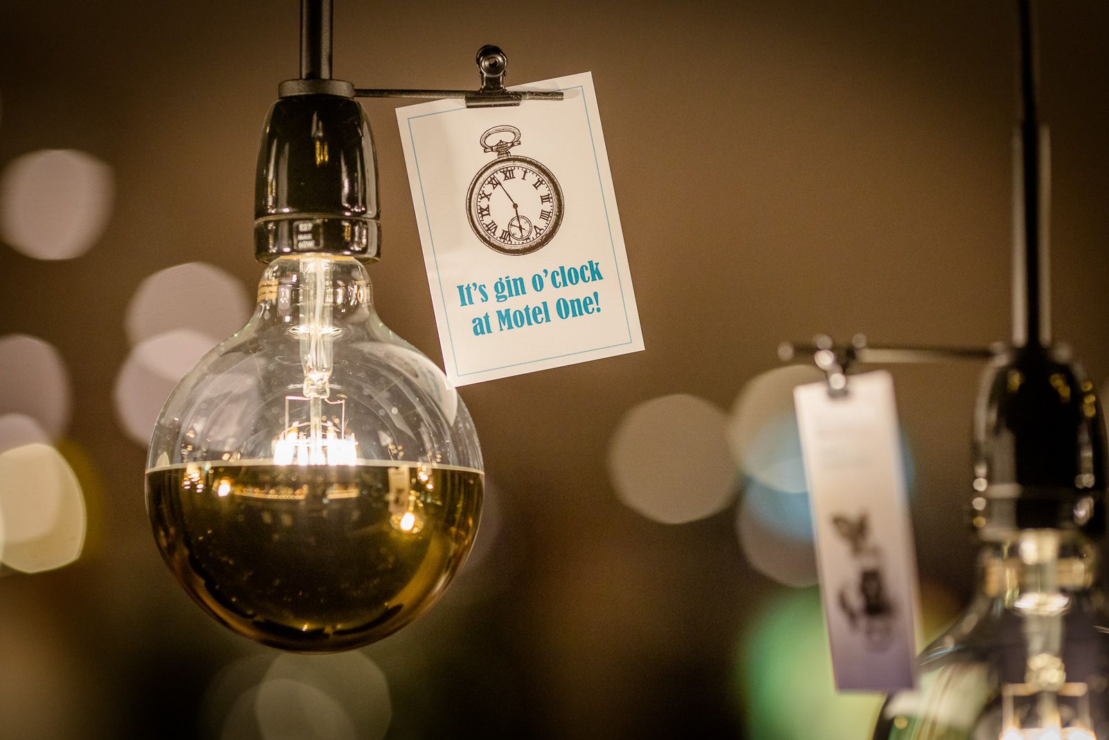 Hotel Rotterdam Motel One Nahaufnahme Lampe