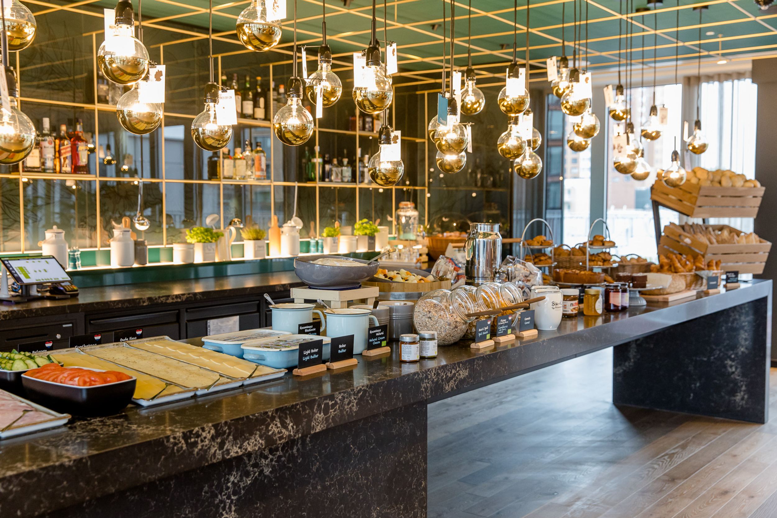 Designhotel Rotterdam Motel One Frühstücksbuffet