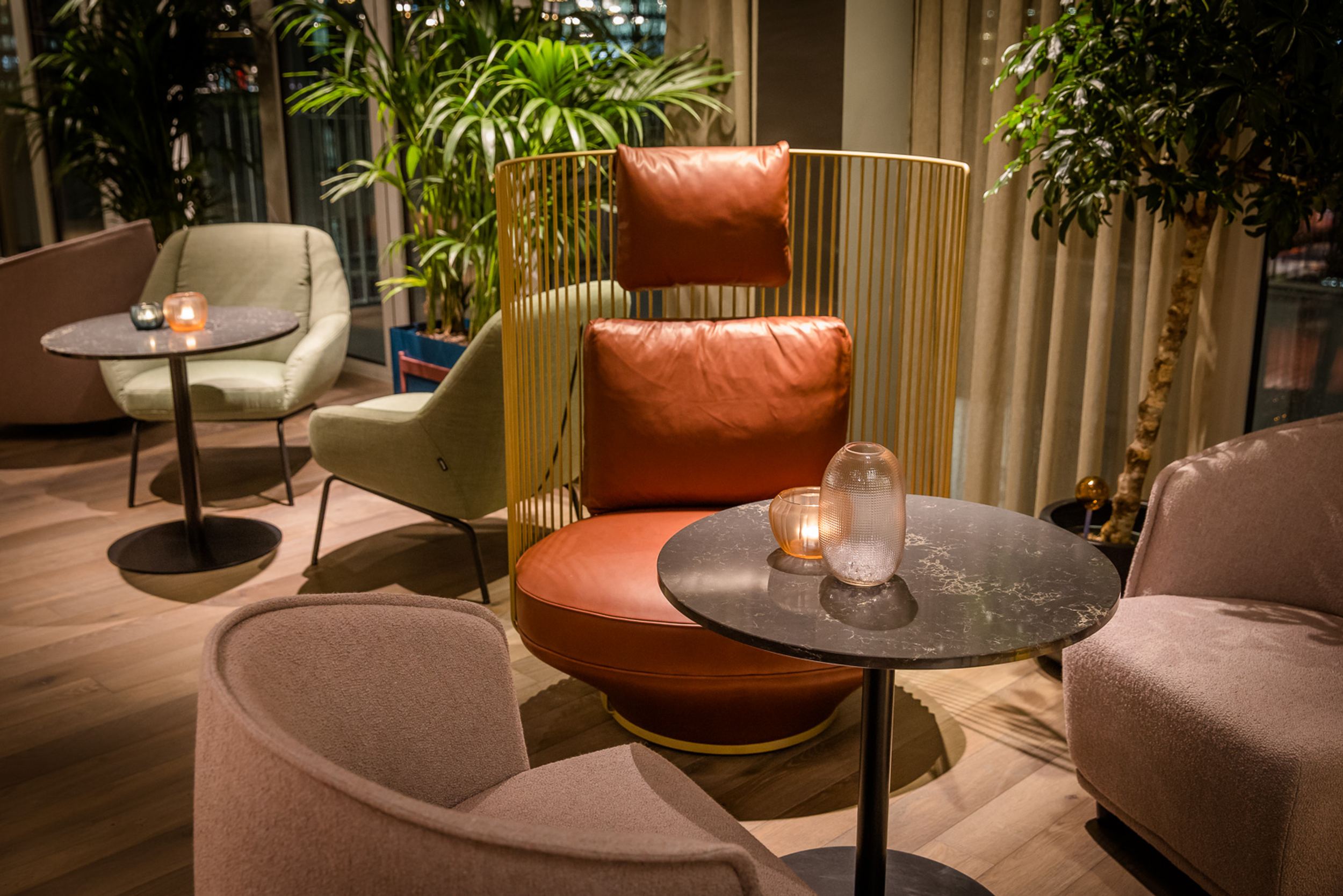 Designhotel Rotterdam Motel One Sessel in Lounge