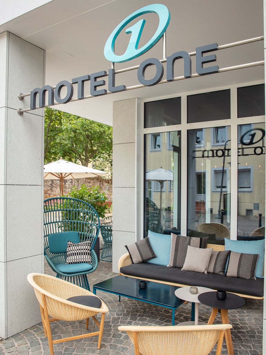 designhotel Saarbrücken Motel One outdoor area