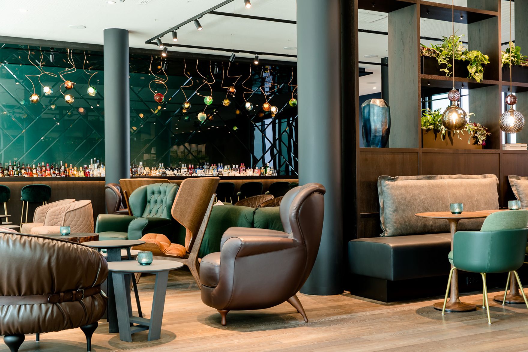 Designhotel Stuttgart Hauptbahnhof Motel One Bar und Lounge