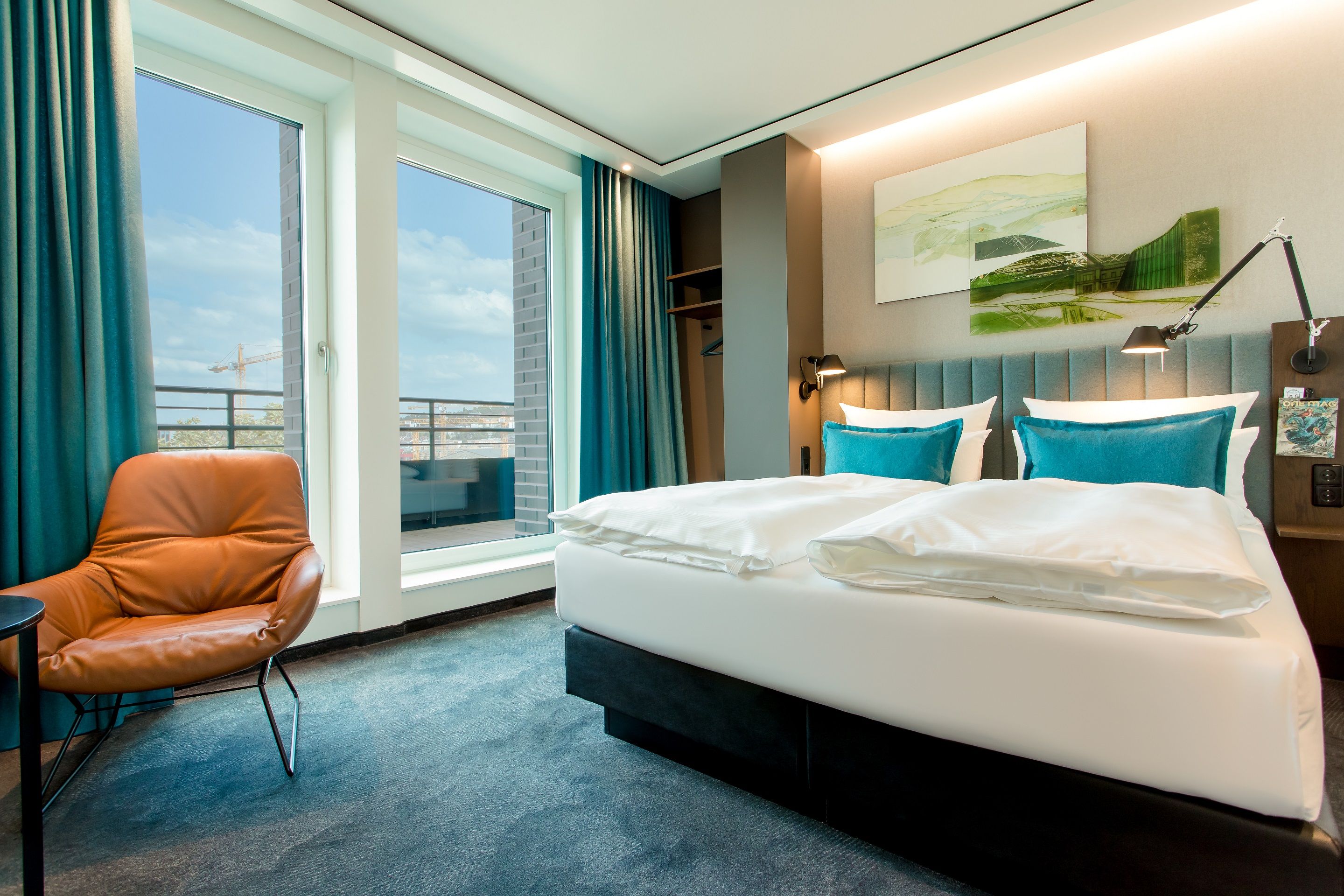 Designhotel Stuttgart Hauptbahnhof Motel One Balkonzimmer