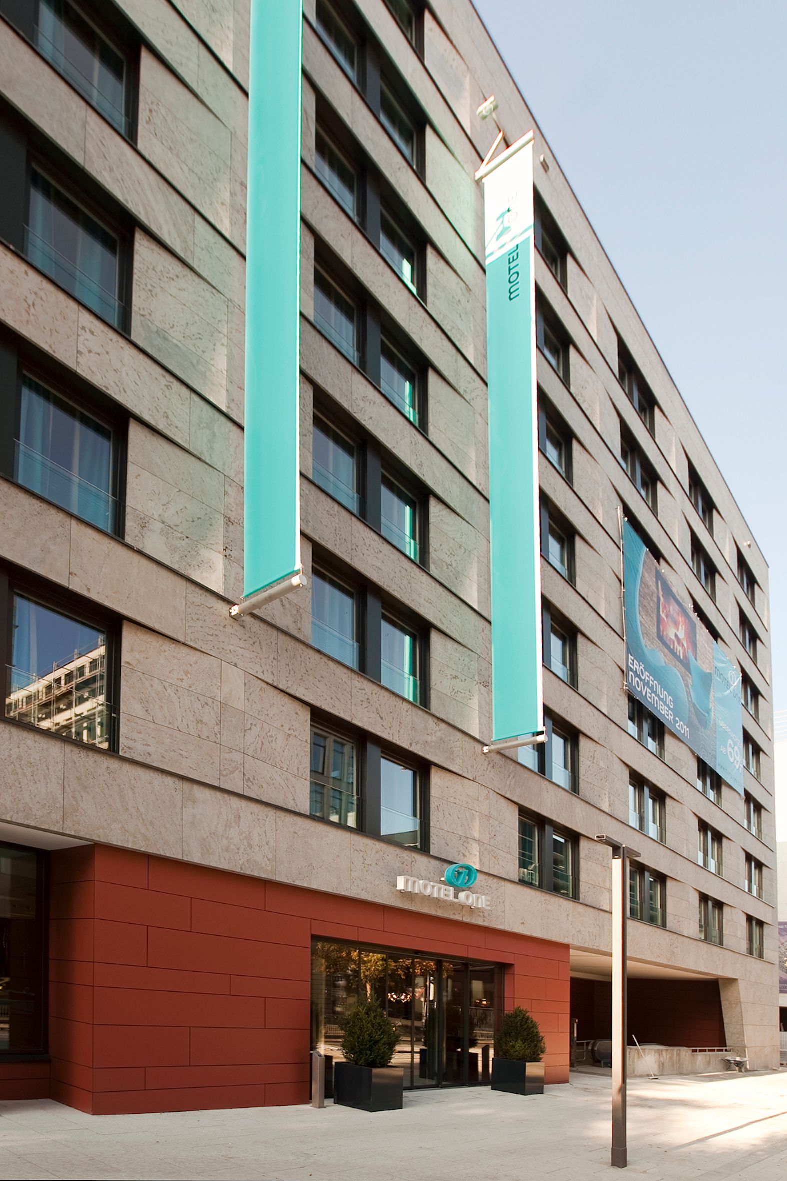Hotel Stuttgart Mitte Motel One Fassade
