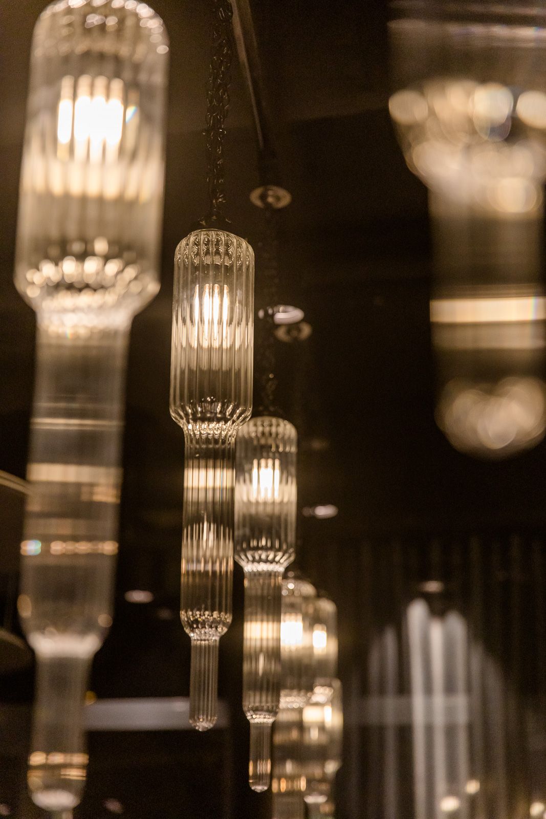 Hotel Stuttgart Feuerbach Motel One Detailaufnahme Lampen