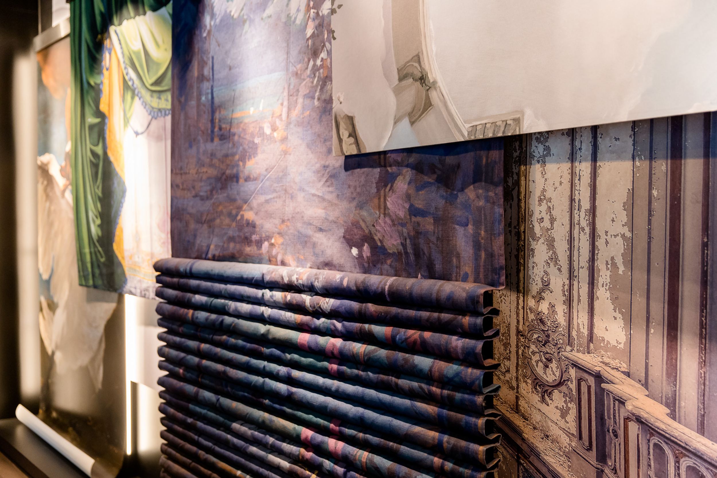 Hotel Stuttgart Mitte Motel One Nahaufnahme Vorhang