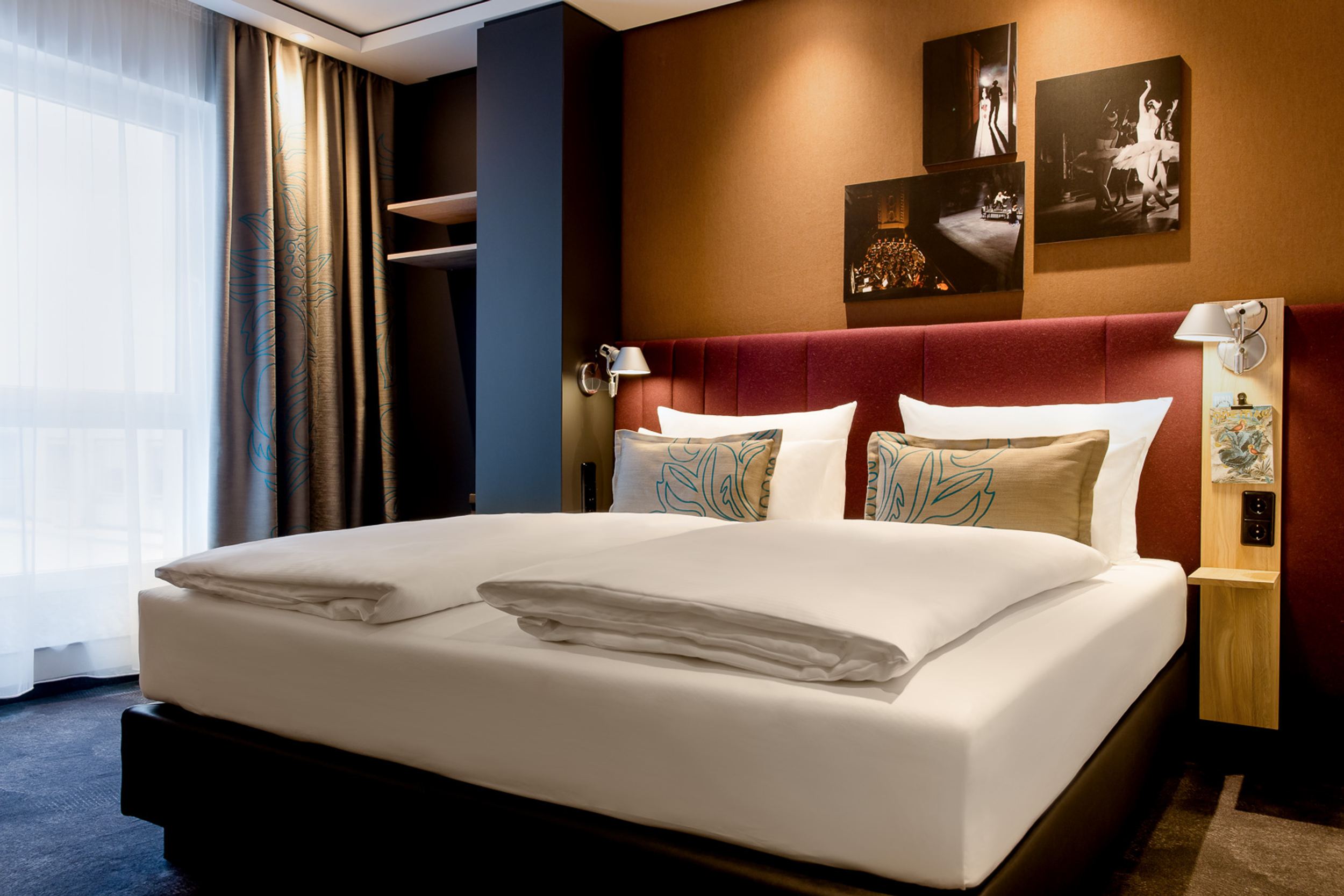 Hotel Stuttgart Mitte Motel One Zimmer mit Doppelbett