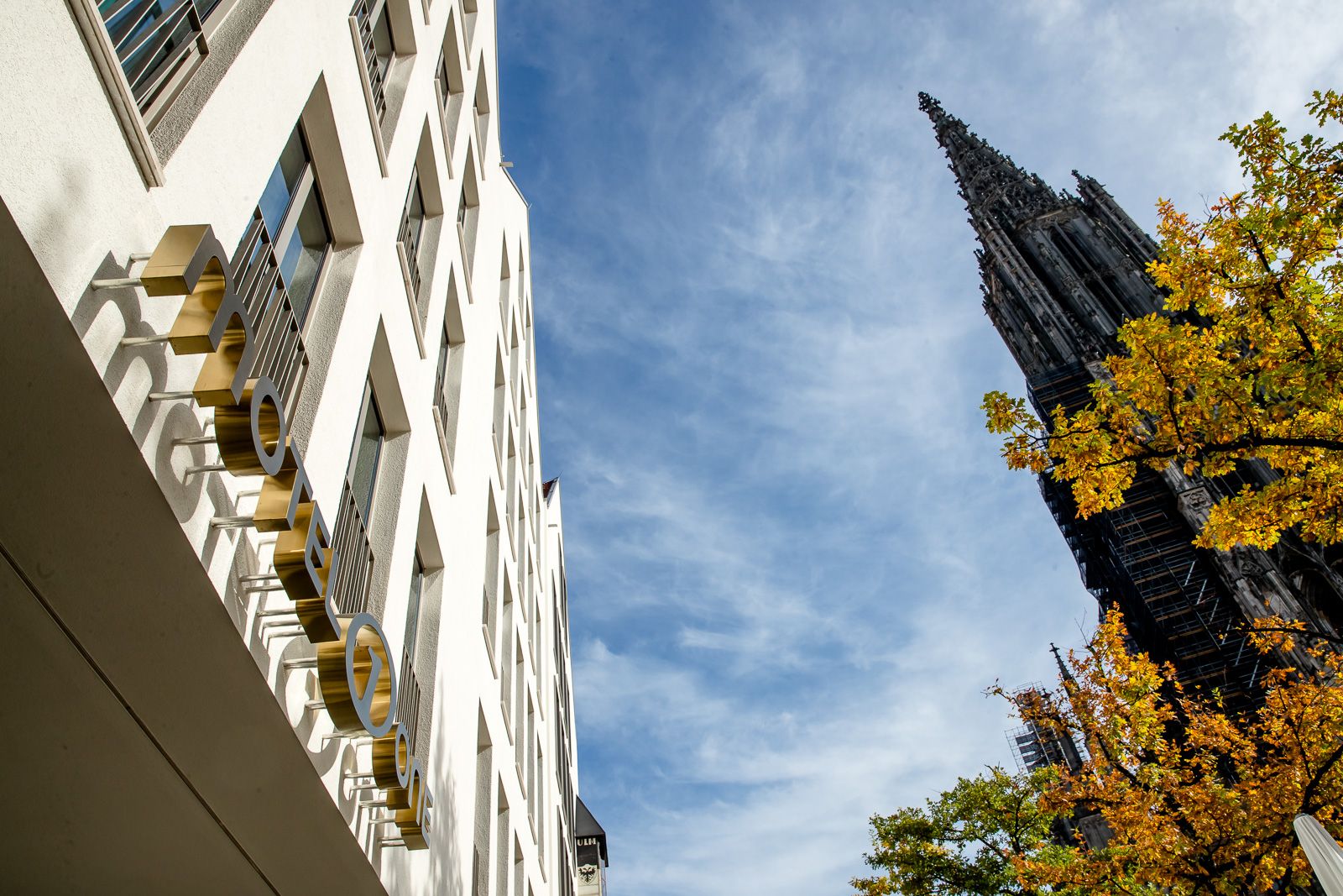 Hotel Ulm Motel One Fassade