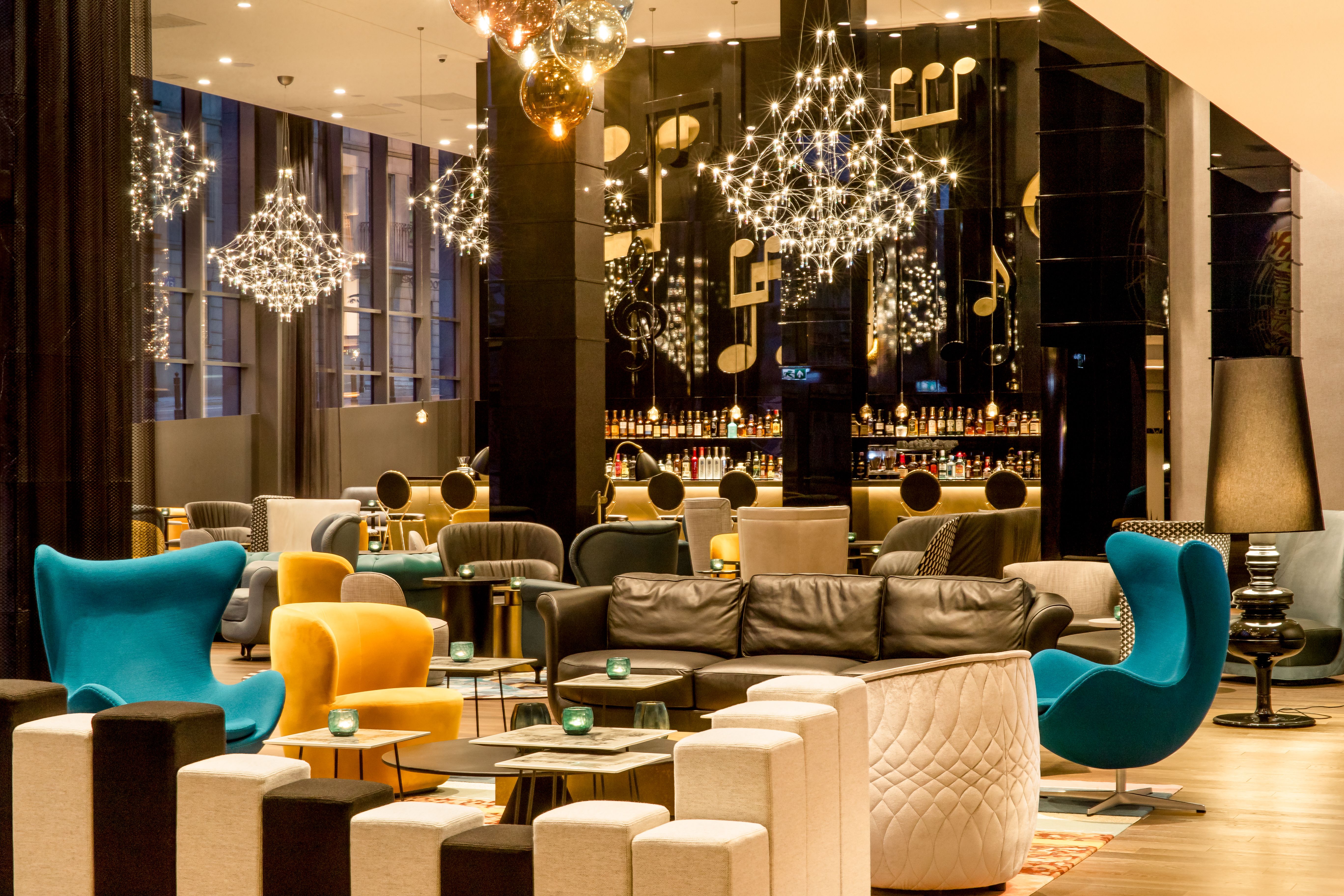 hotel Warsaw Chopin Motel One lounge and bar