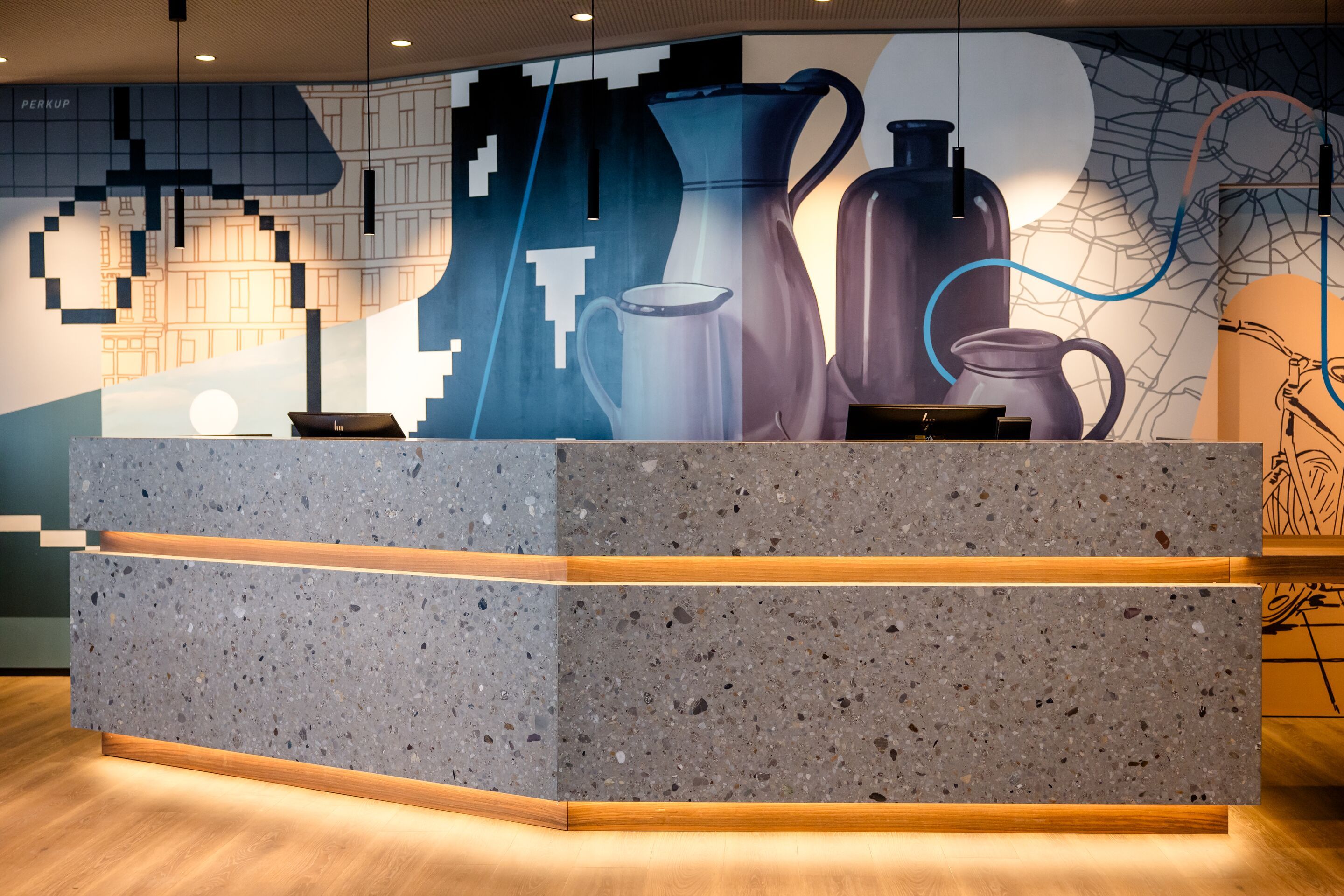 Design Hotel Vienna Donau City Motel One reception