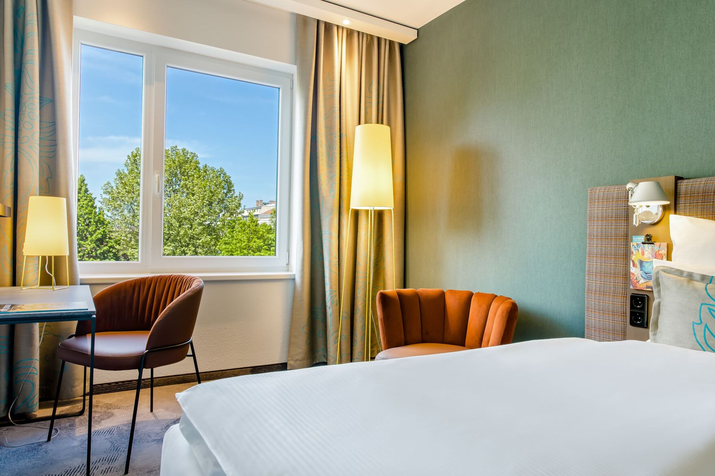 Designhotel Vienna Prater Motel One hotel room