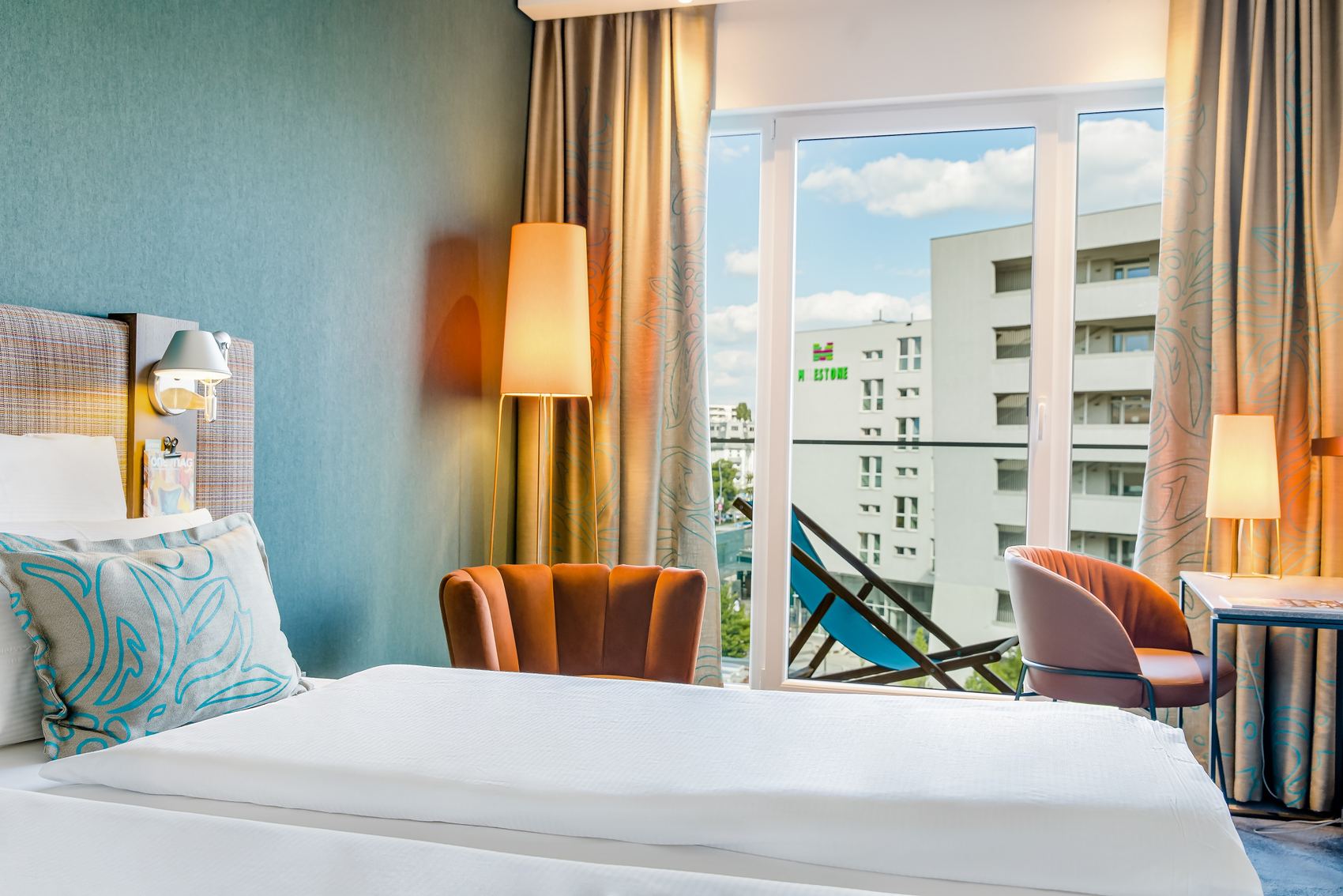 Designhotel Wien Prater Motel One Balkonzimmer