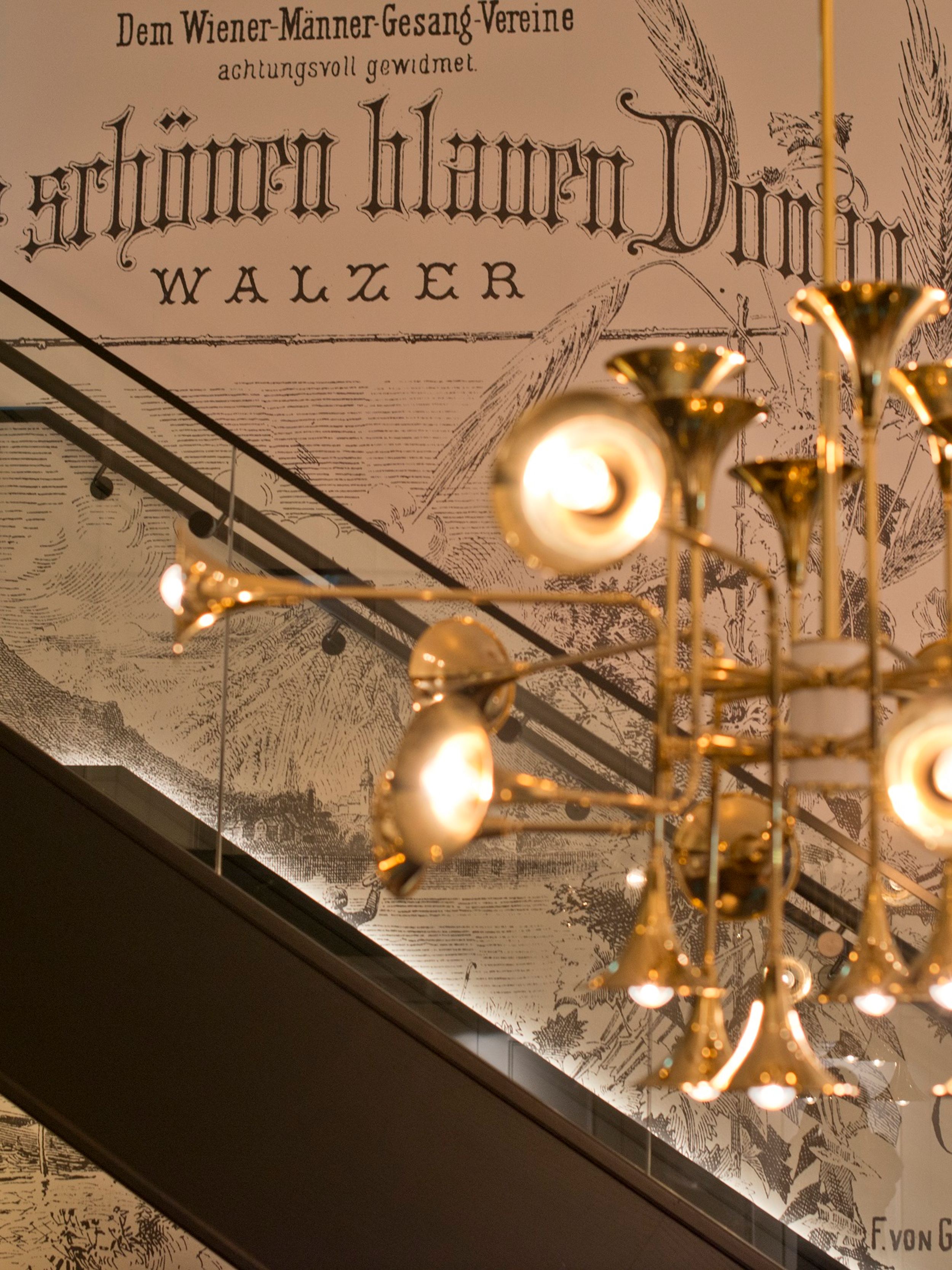 Hotel Wien Staatsoper Motel One Innenbereich Lampe
