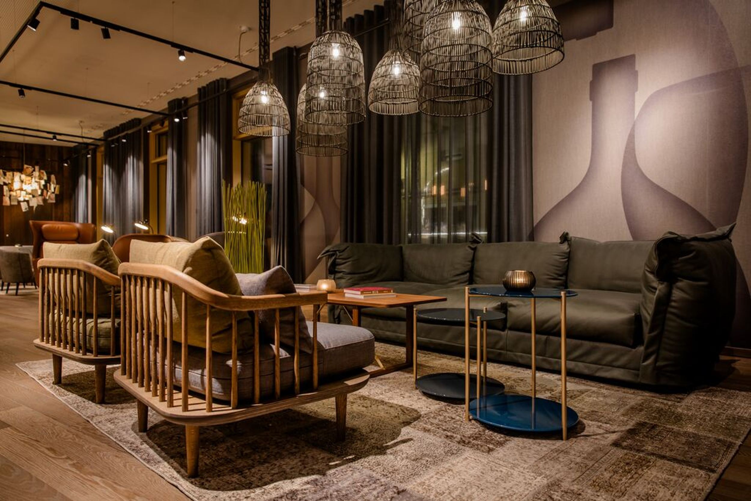 Designhotel Würzburg Motel One nahe Zentrum Lounge