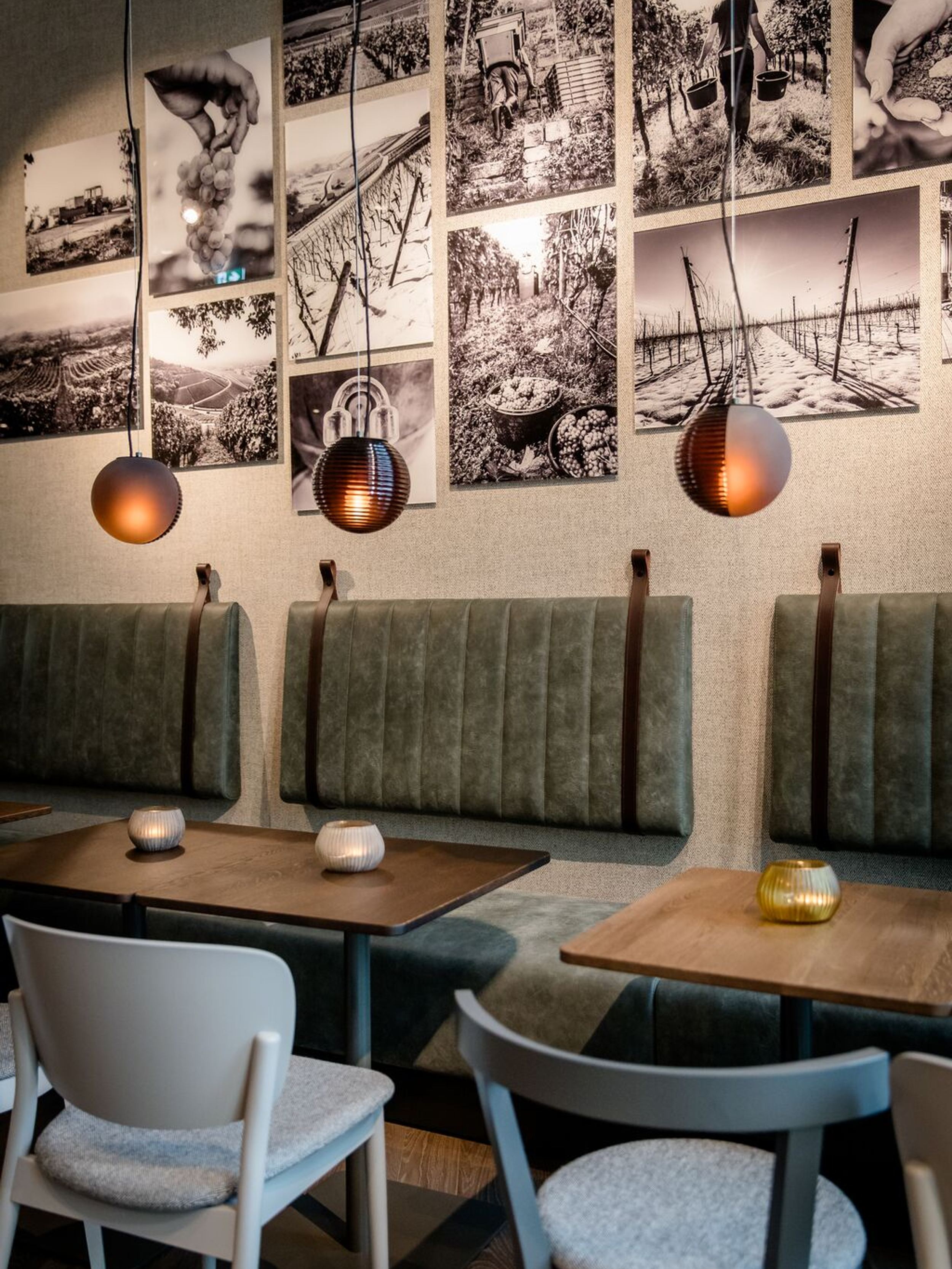 Designhotel Würzburg Motel One Frühstückstische