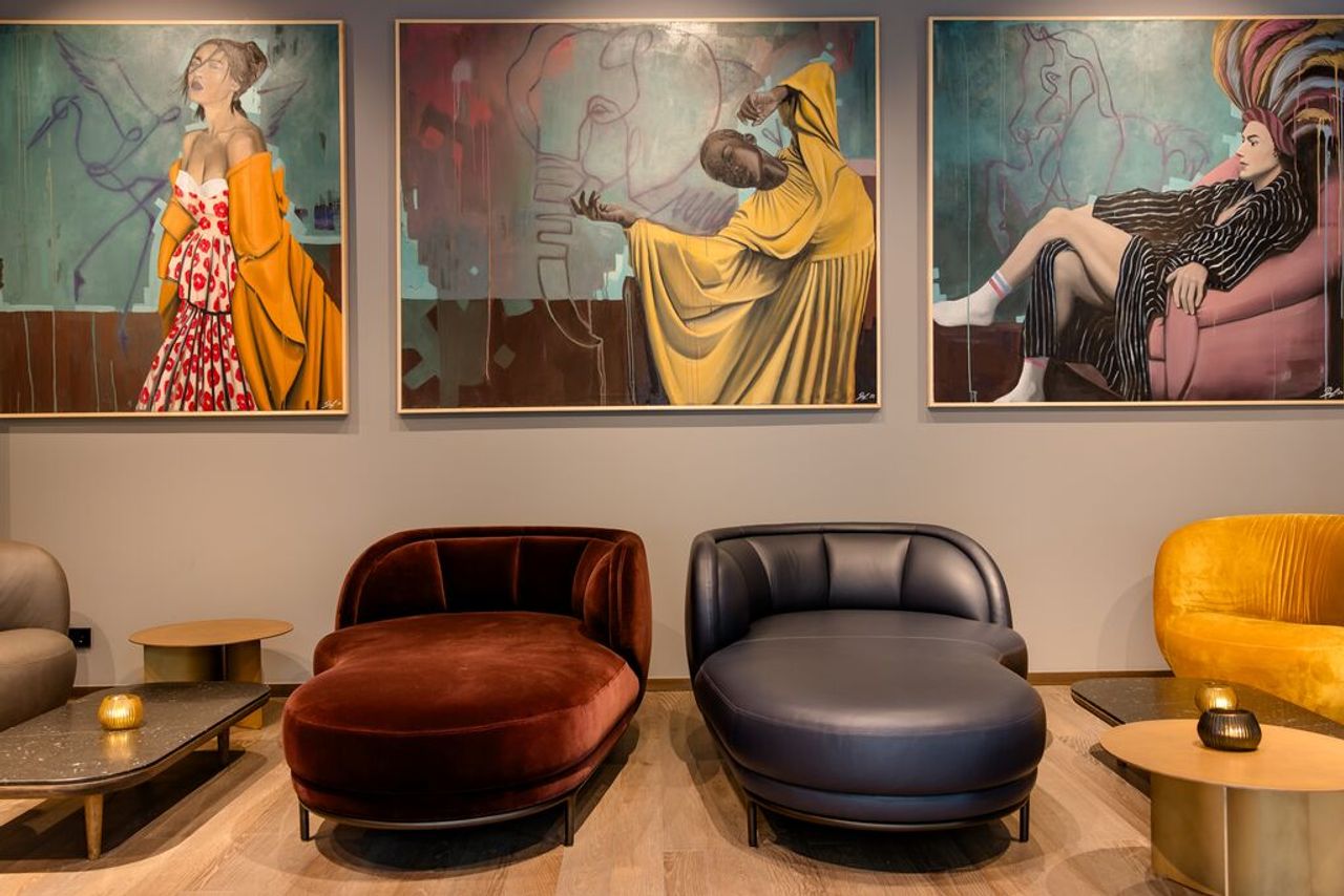 Hotel Würzburg Motel One armchair