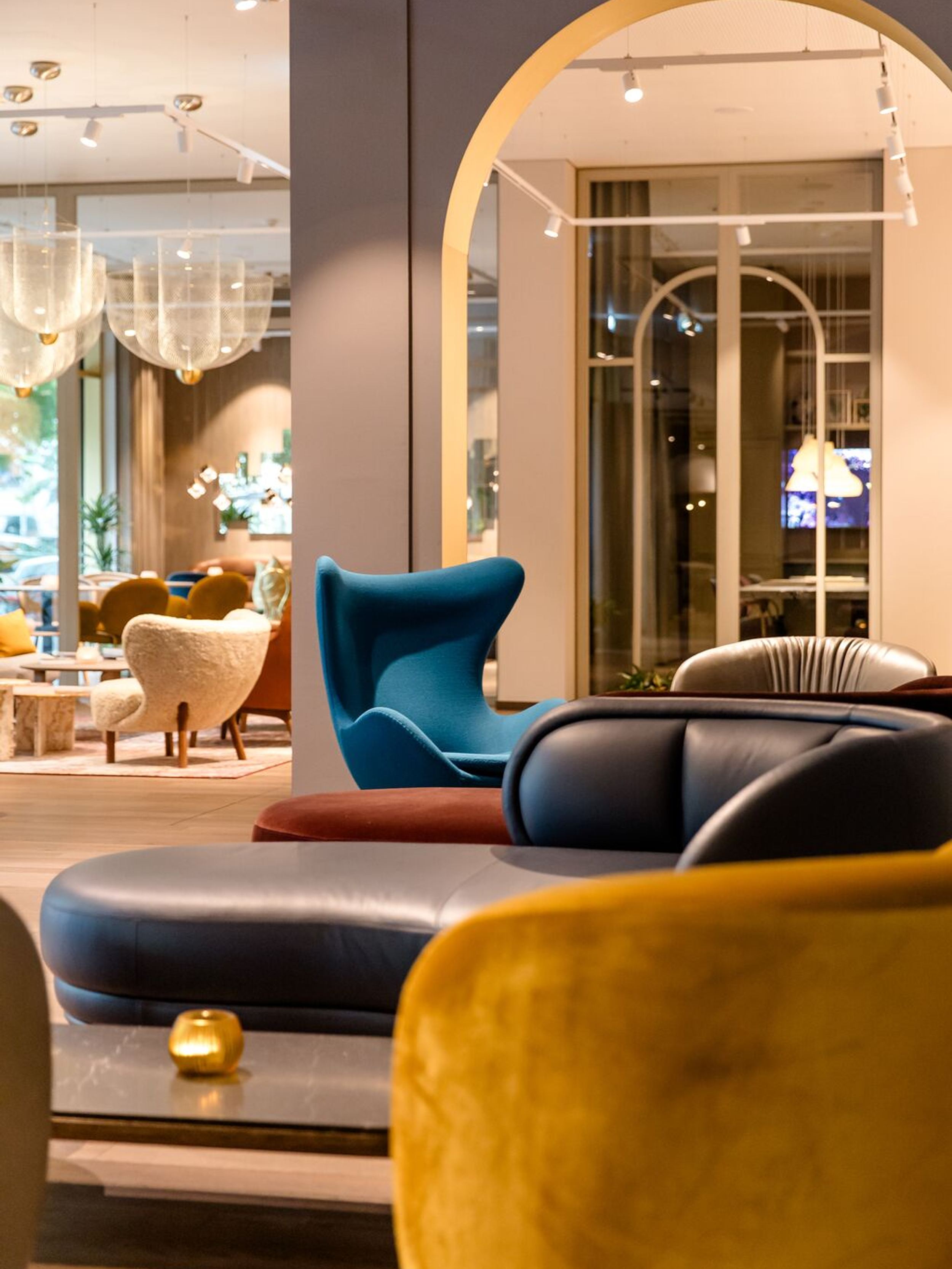 Designhotel Würzburg Motel One Loungebereich