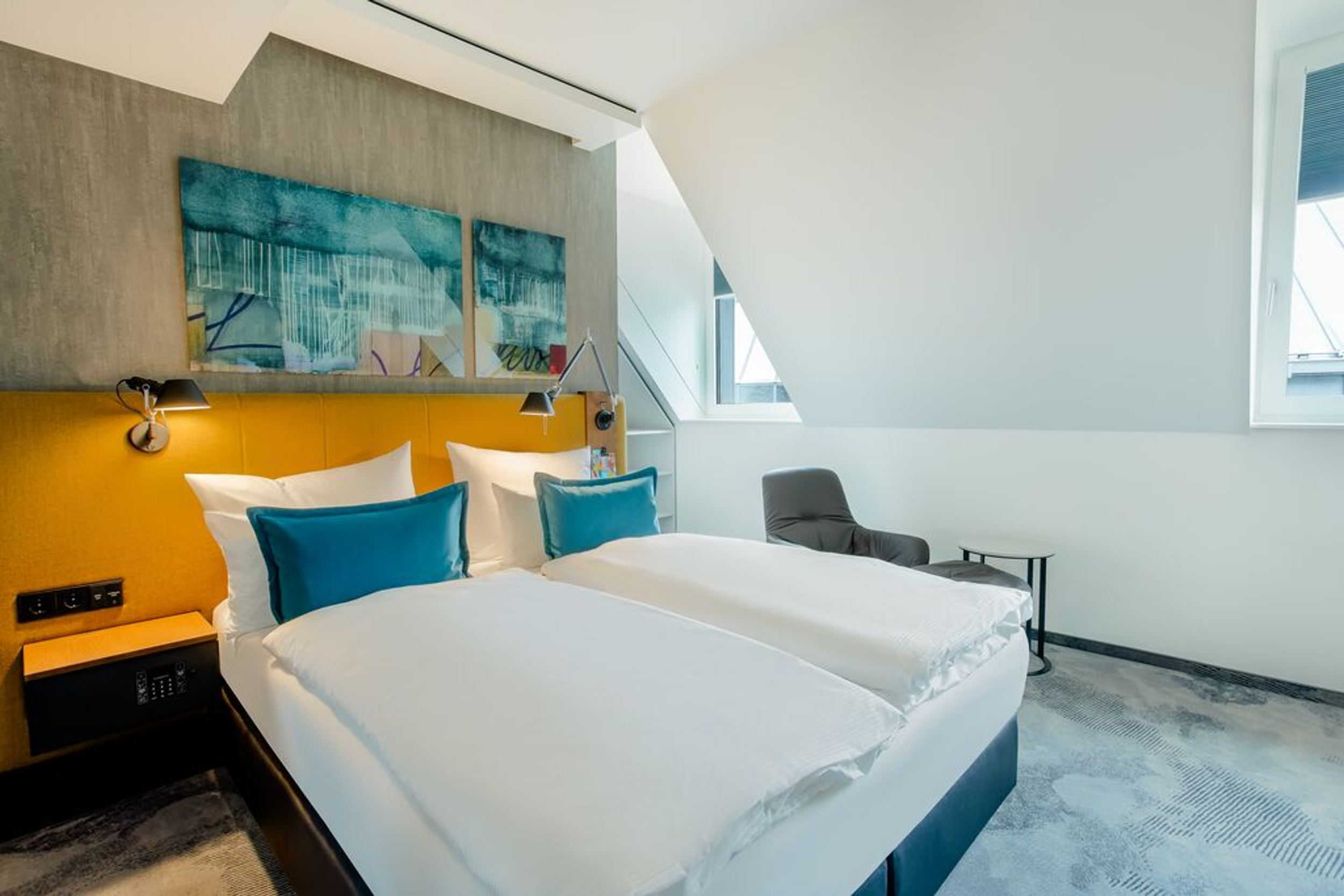 Designhotel Würzburg Motel One Doppelbett