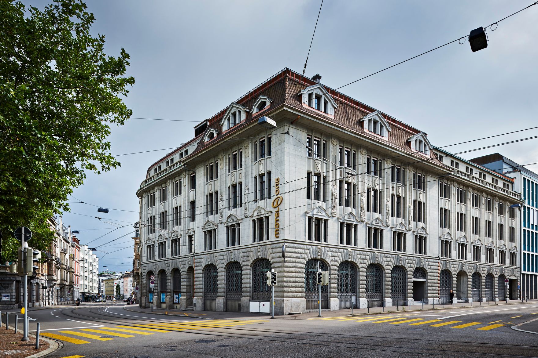 Hotel Zürich Motel One Gebäude Fassade
