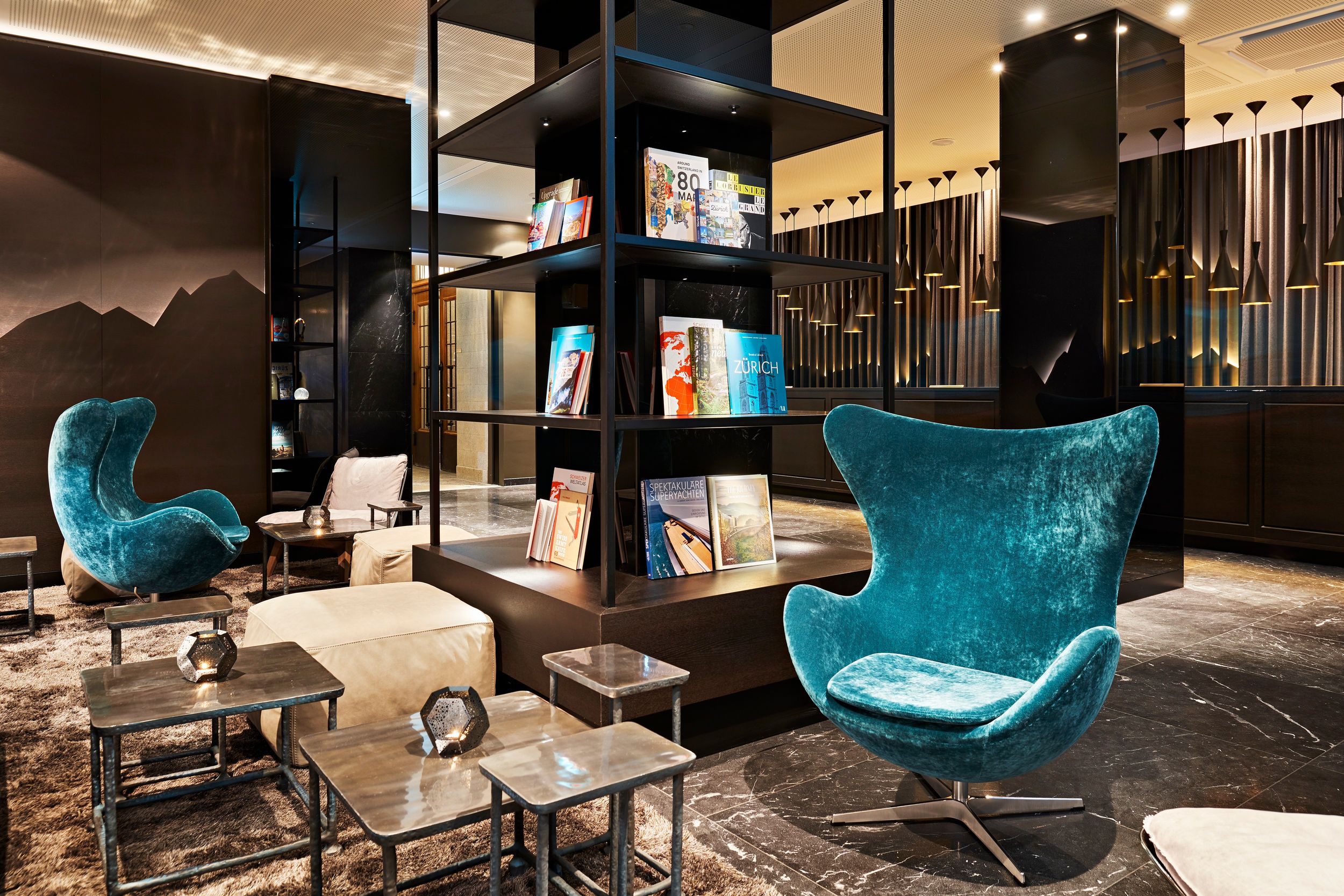 Hotel Zurich Motel One lounge eggchair
