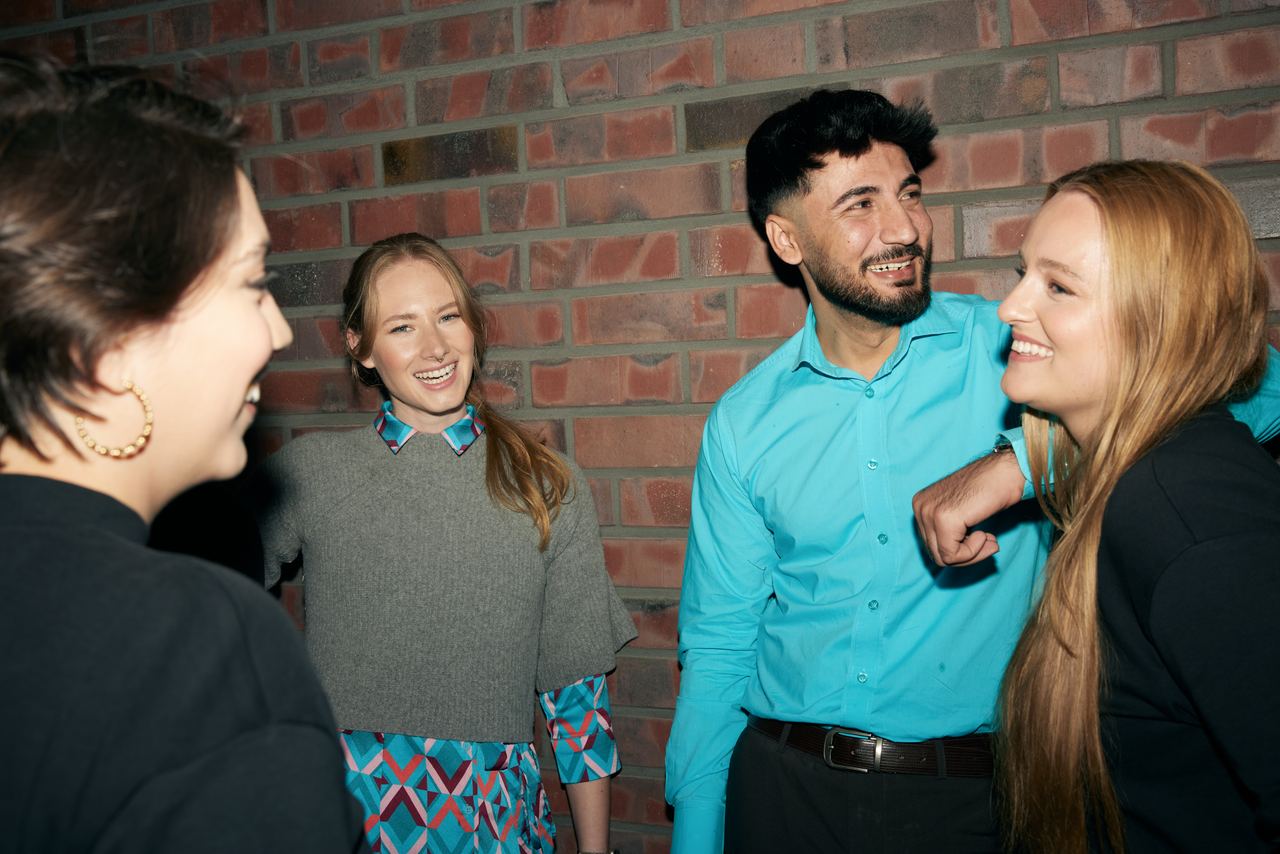 Eike with The Cloud One and Motel One colleagues