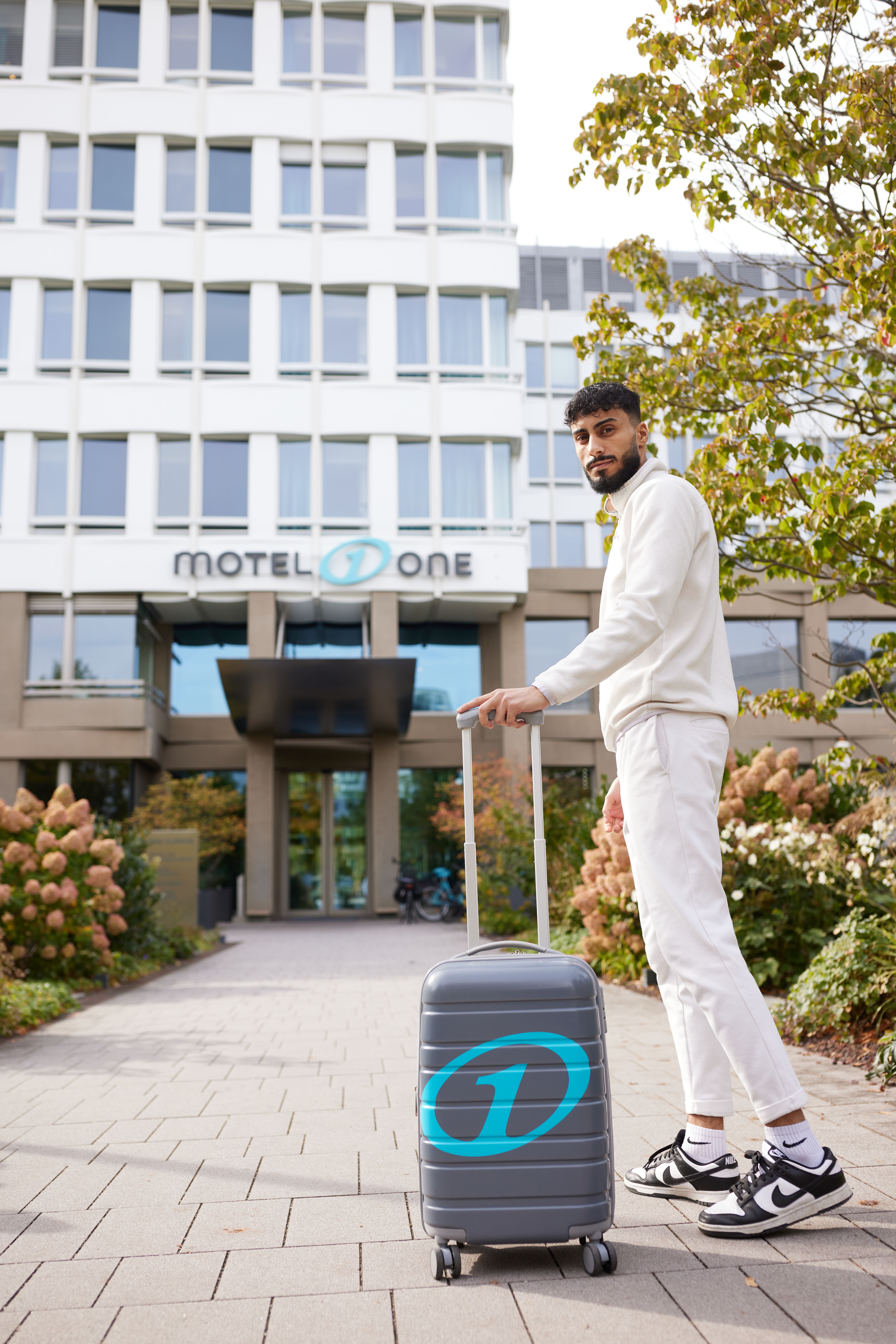 Motel One student on his way to Motel One Muenchen-Campus Motel One student on his way to Motel One Muenchen-Campus