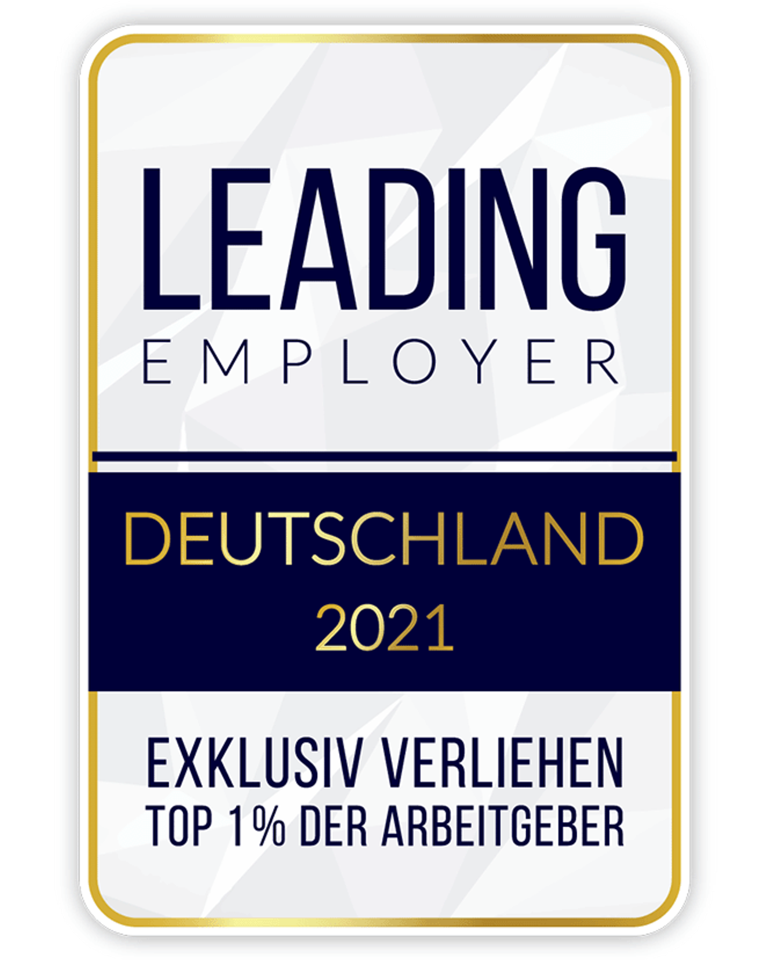 Leading employer award Deutschland 2021