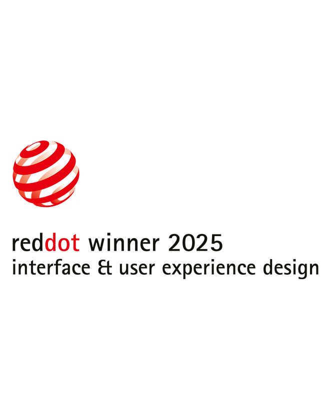 Reddot winner 2025 interface and user experience design award Motel One