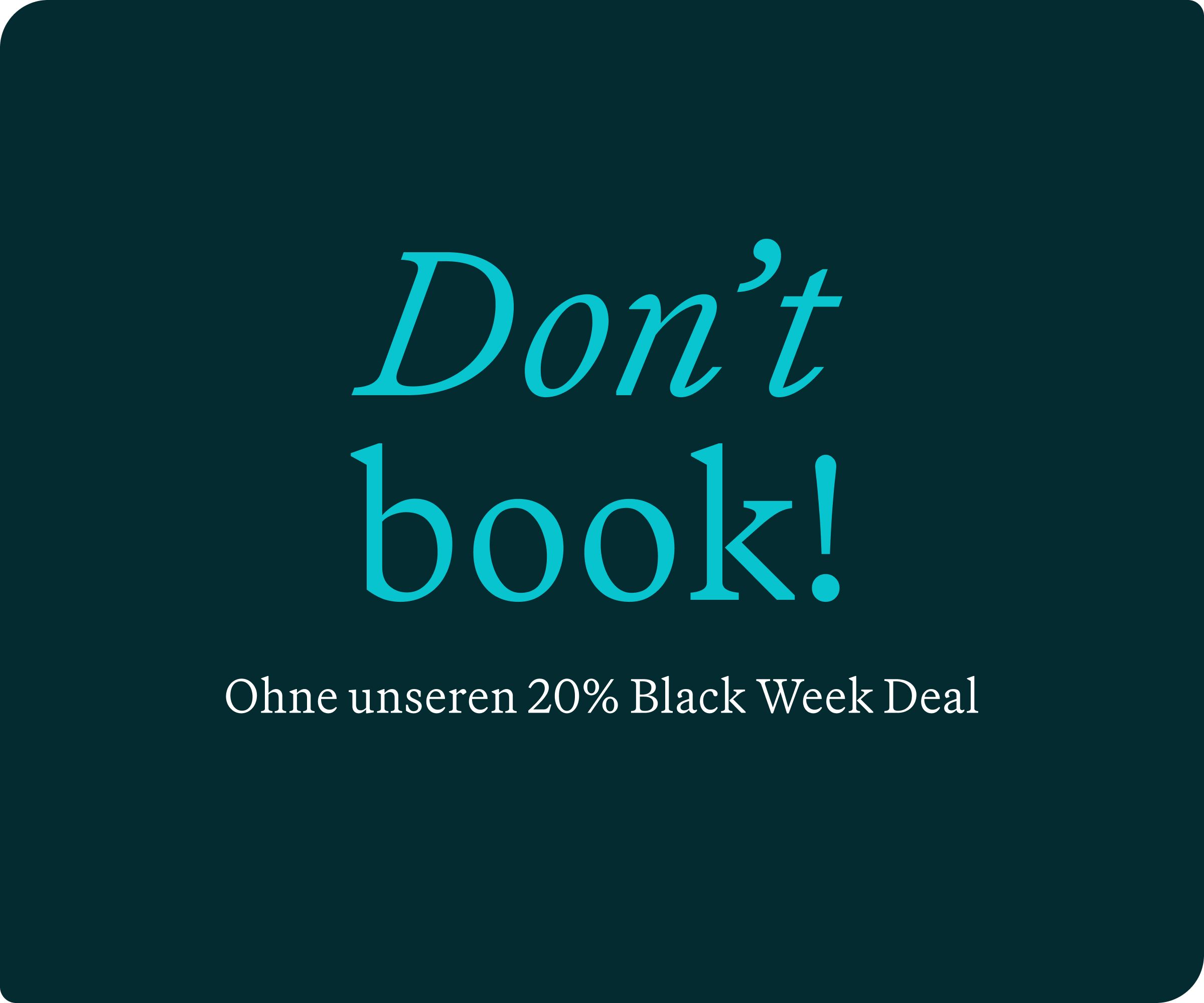 Motel One Black Week Deal 20% Don't book Hotels