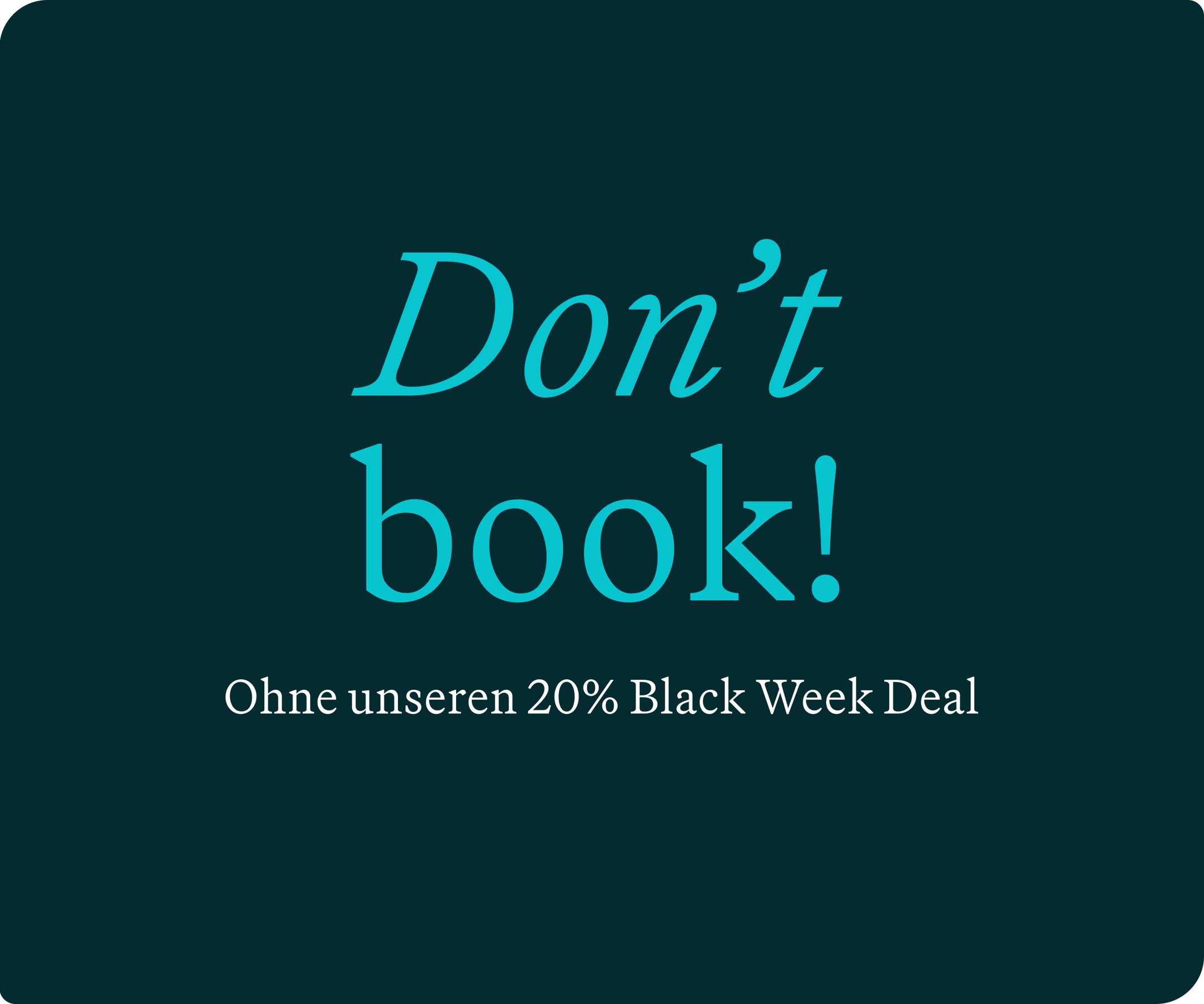 Motel One Black Week Deal 20% Don't book Hotels