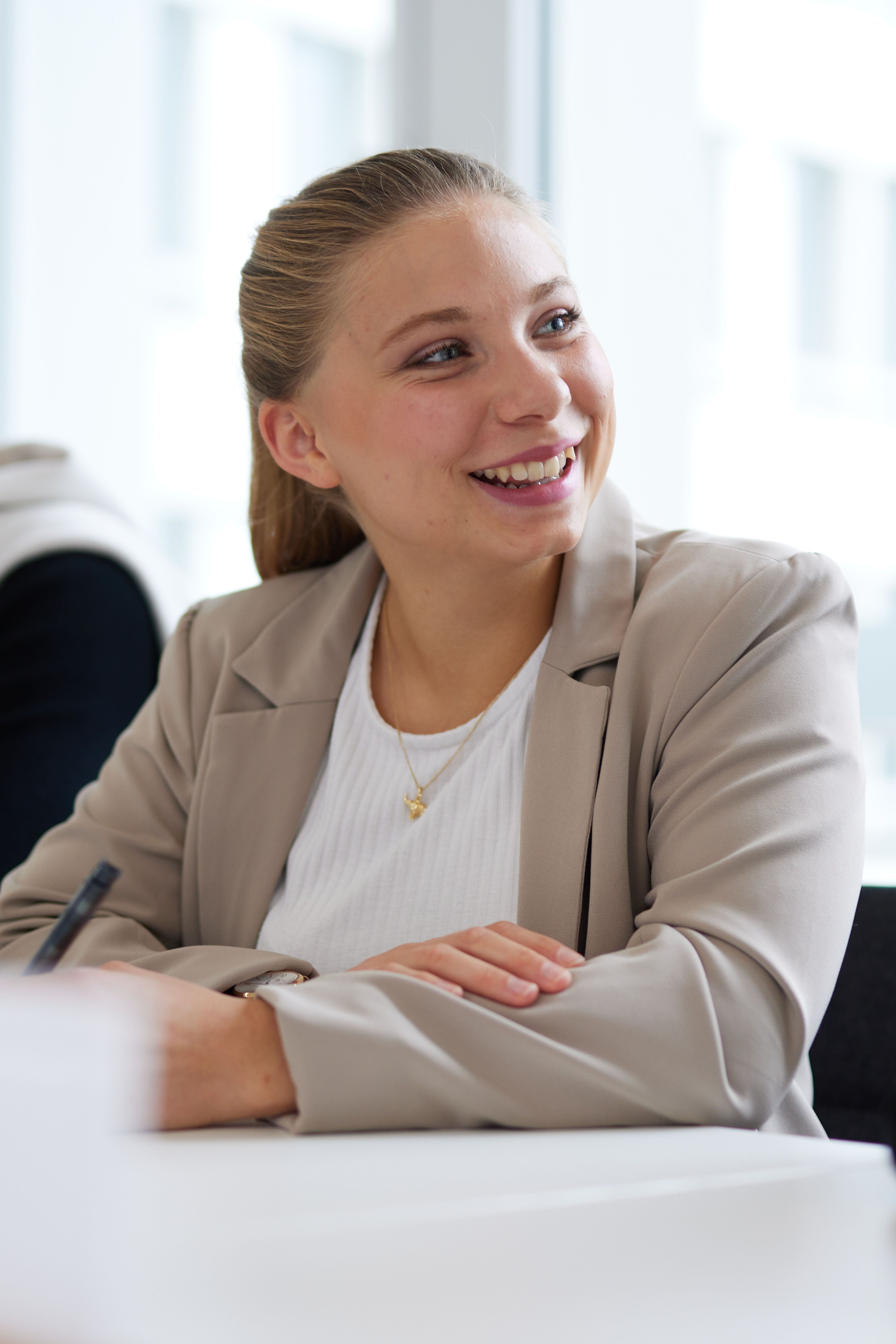 Motel One employee attending a training
