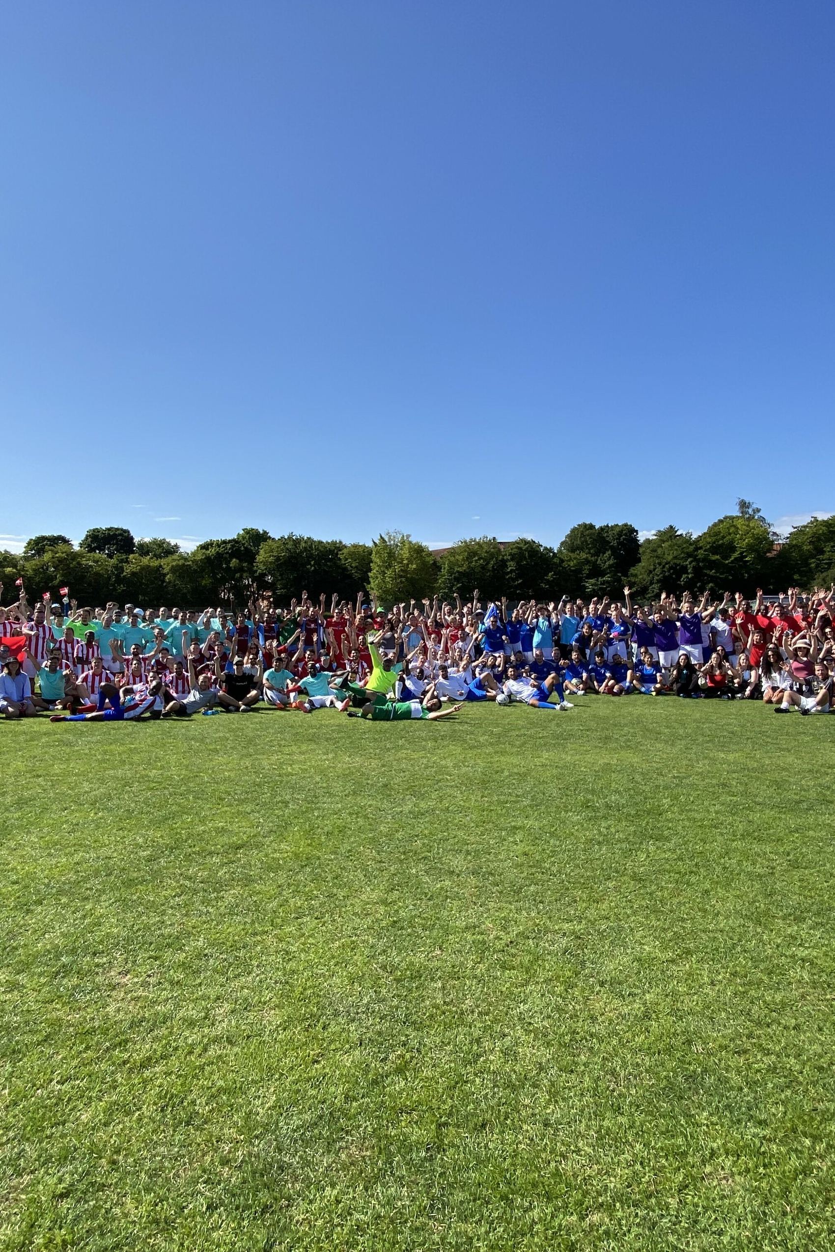 Motel One soccer tournament One Cup players