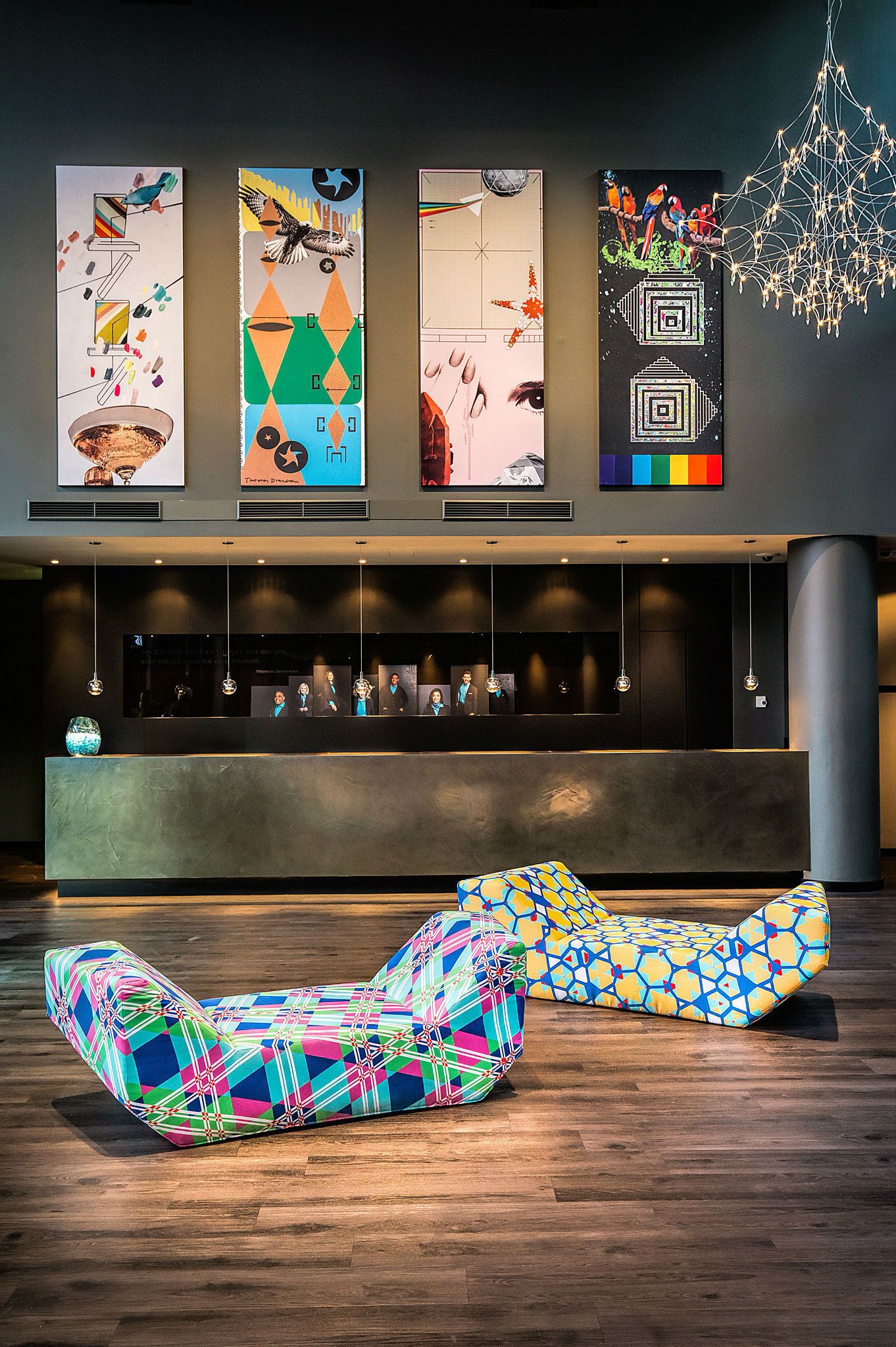 Designhotel Wien Westbahnhof Motel One Lounge Sessel
