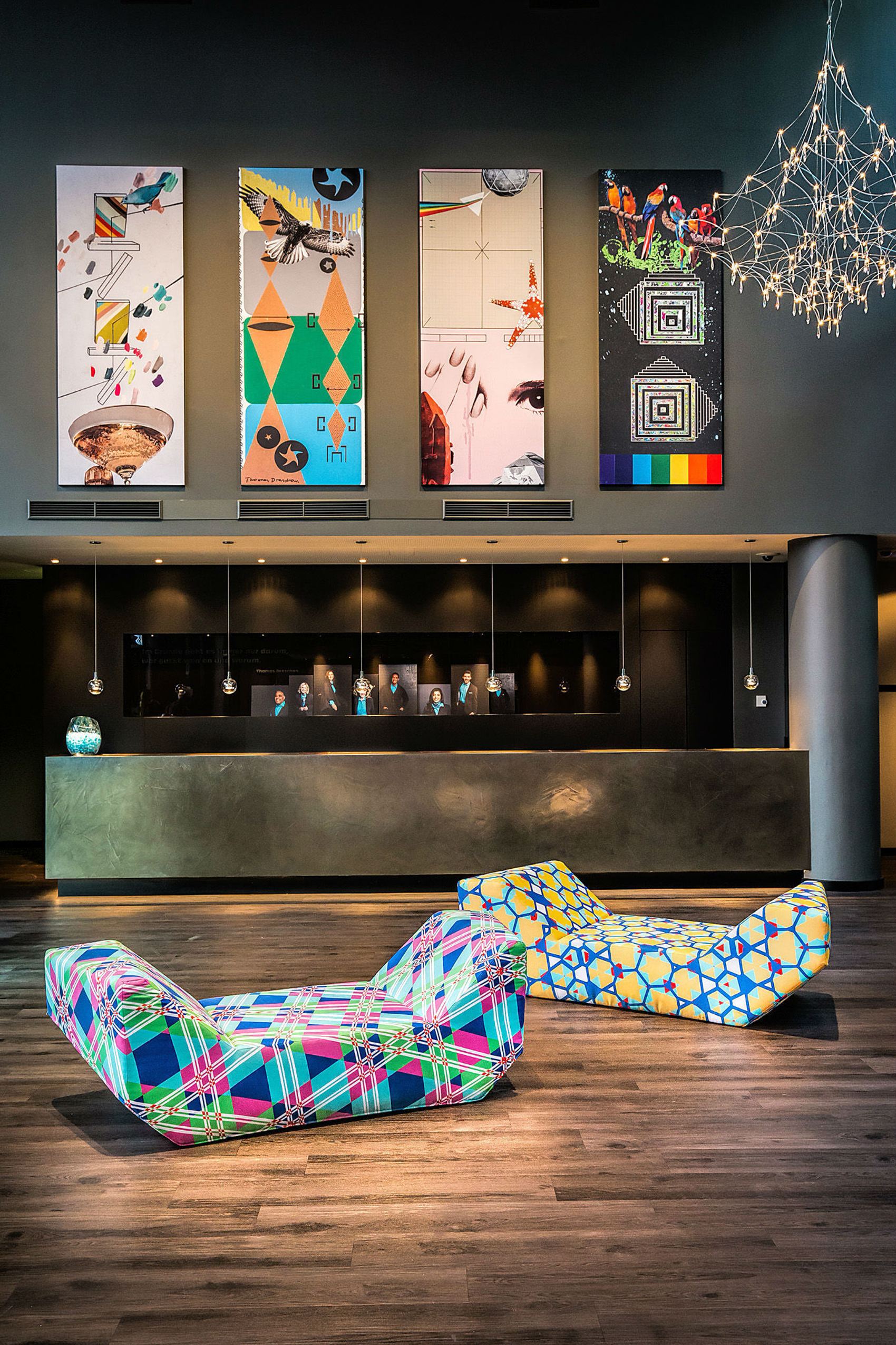Designhotel Wien Westbahnhof Motel One Lounge Sessel