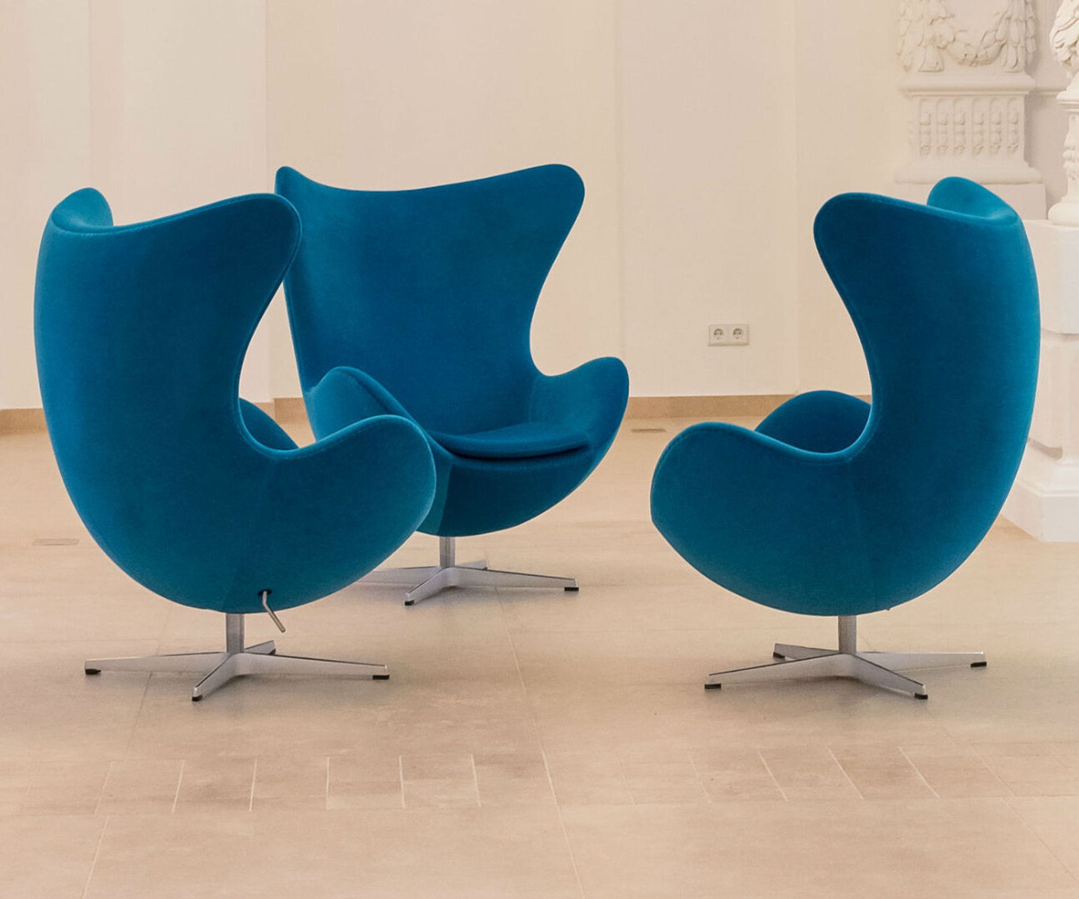 Egg Chair en el Motel One Ópera Estatal de Viena