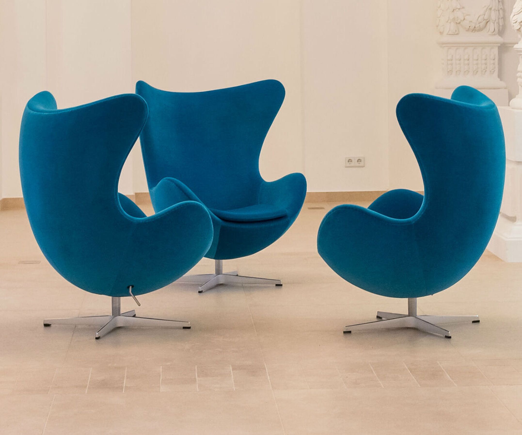 Egg Chair in de Staatsopera van Motel One Wenen