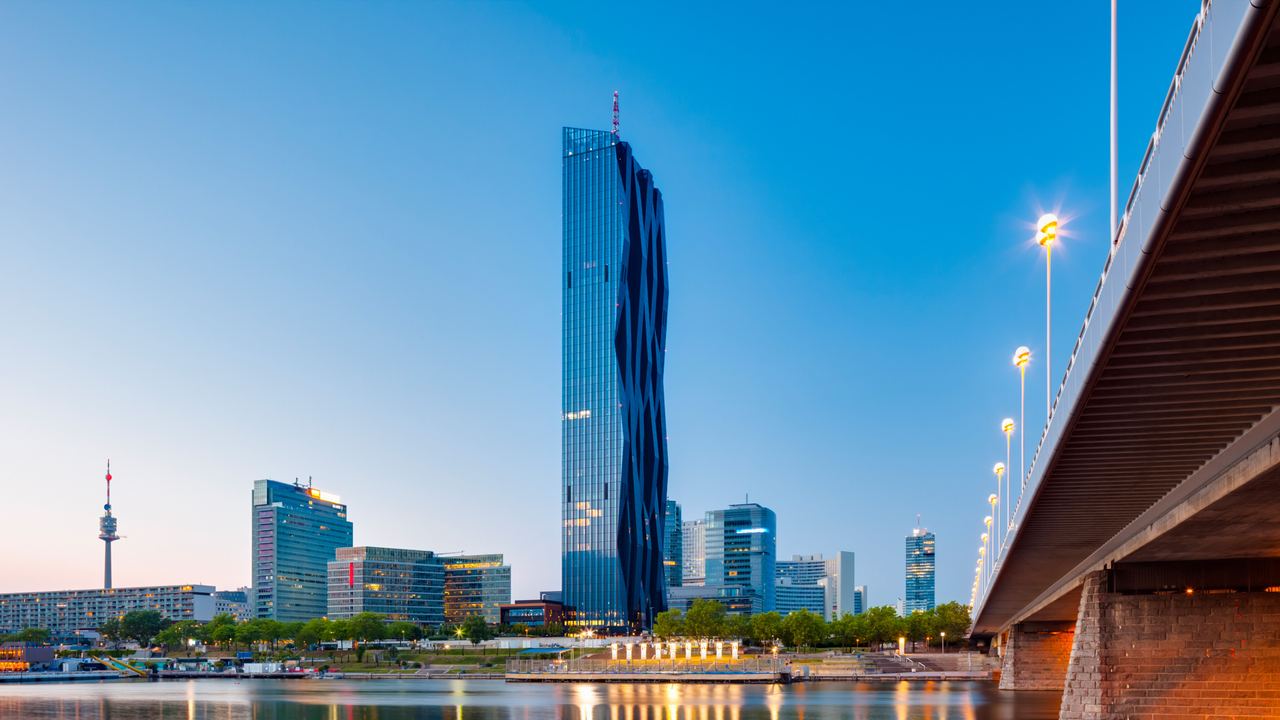 Stadtbild Wien Donau Deal