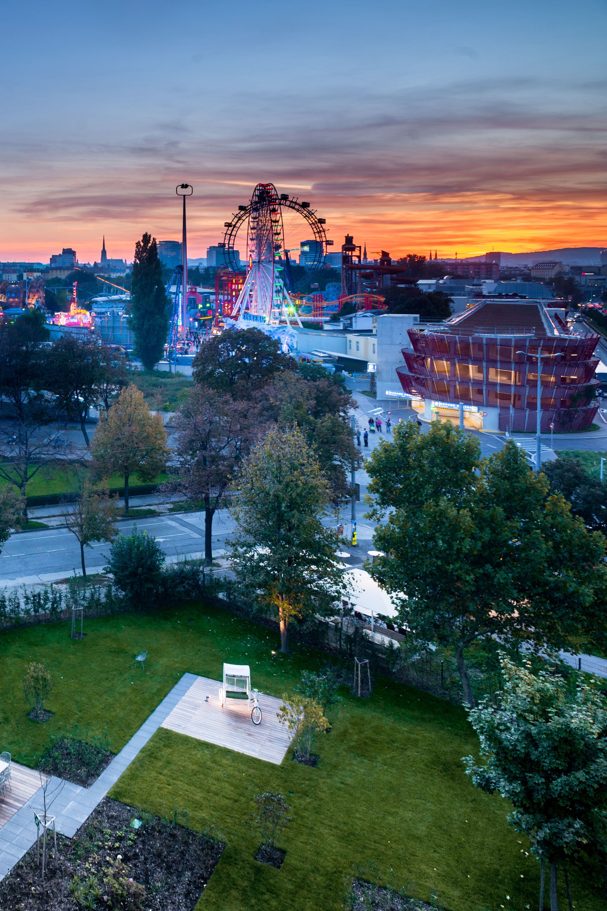 Motel One Wien mit Prater Aussicht Motel One Wien mit Prater Aussicht