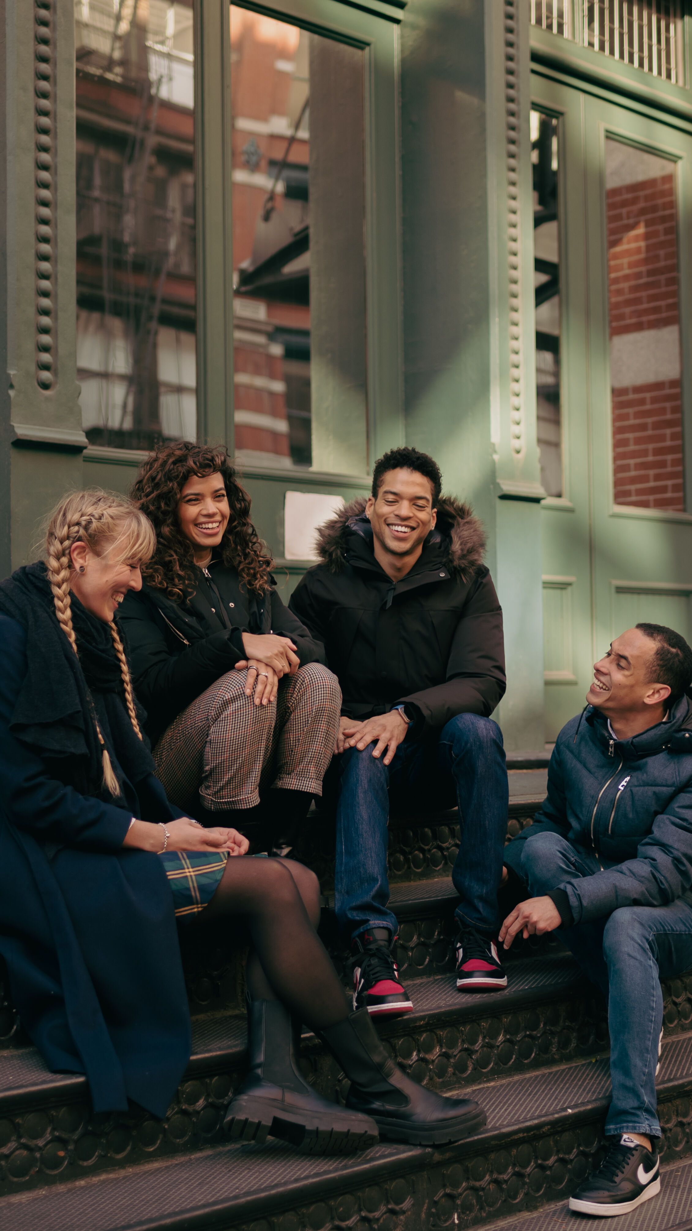 Motel One Group employees talking to each other in New York City