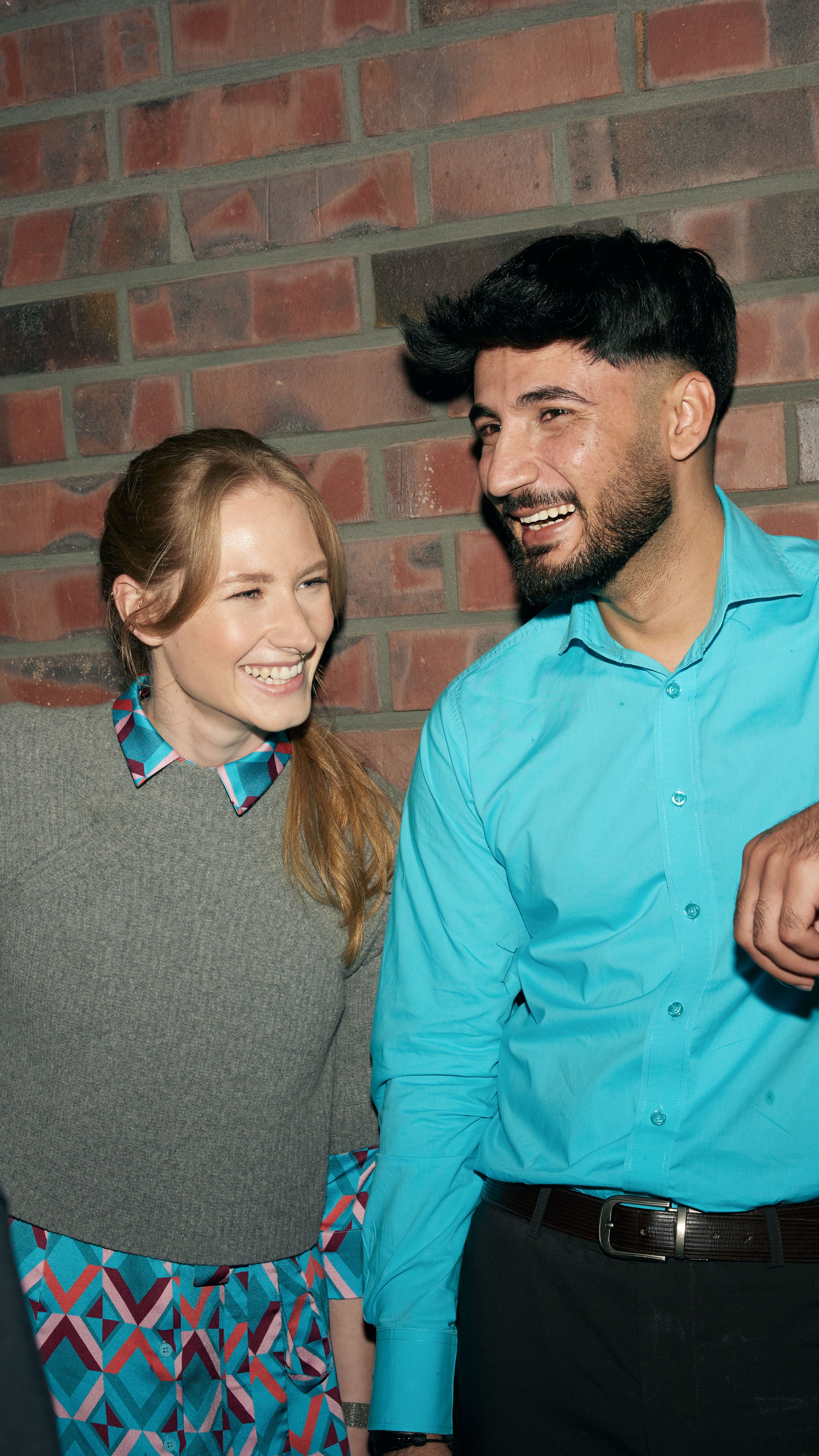 Motel One and The Cloud One employees chatting with each other