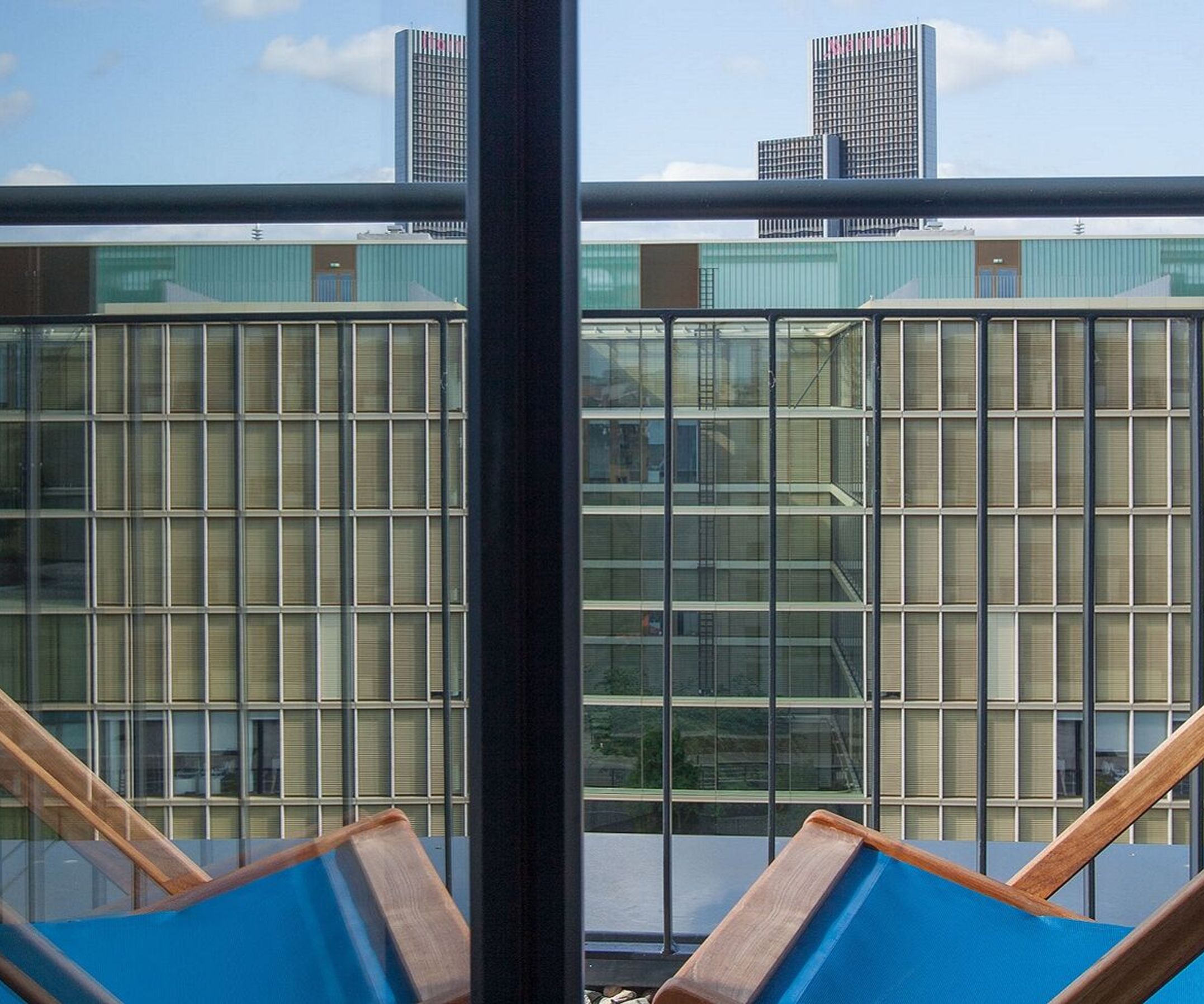 Hotel Frankfurt Messe balkón