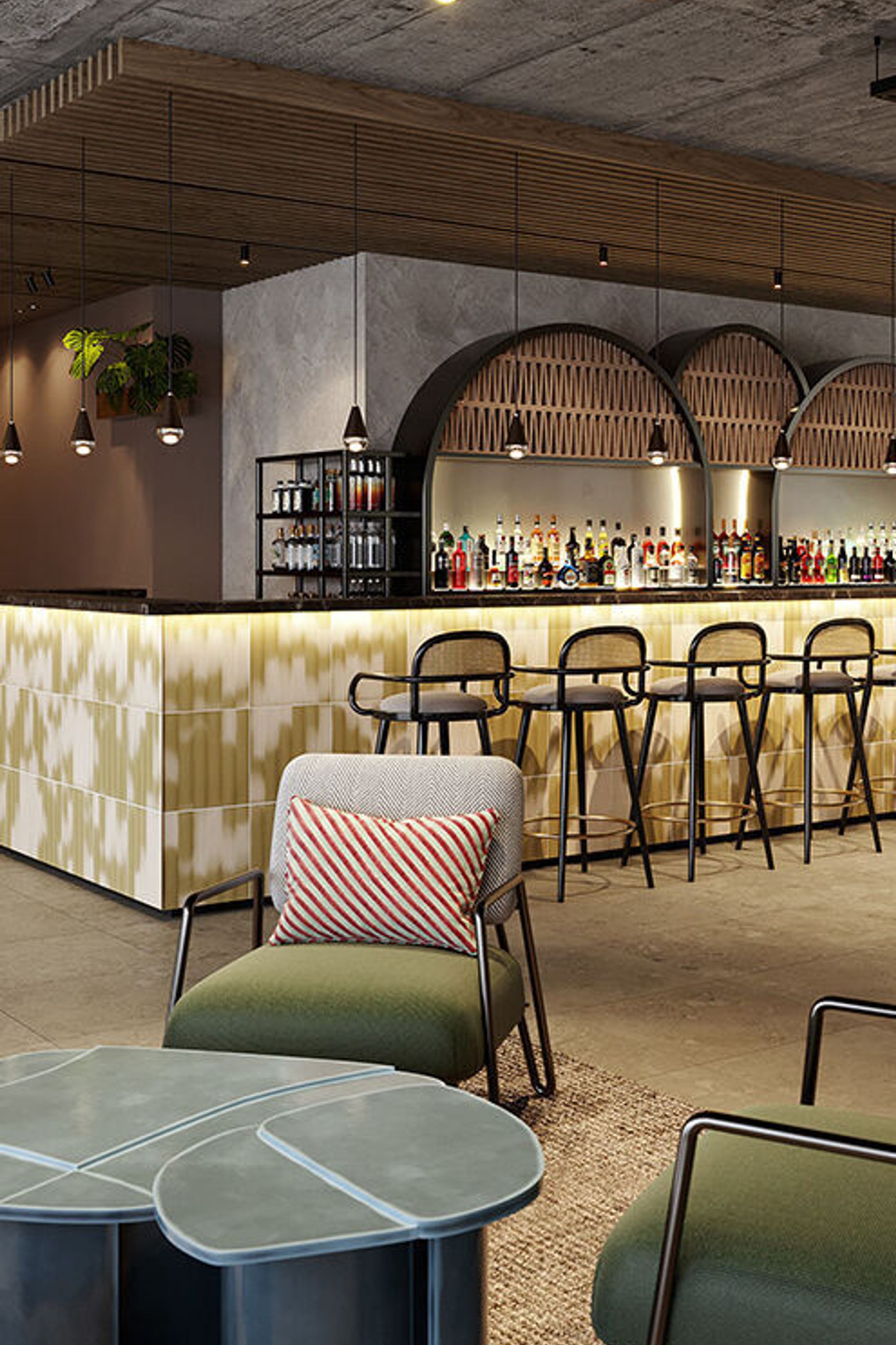 Hotel Lissabon The Cloud One Bar und Lounge